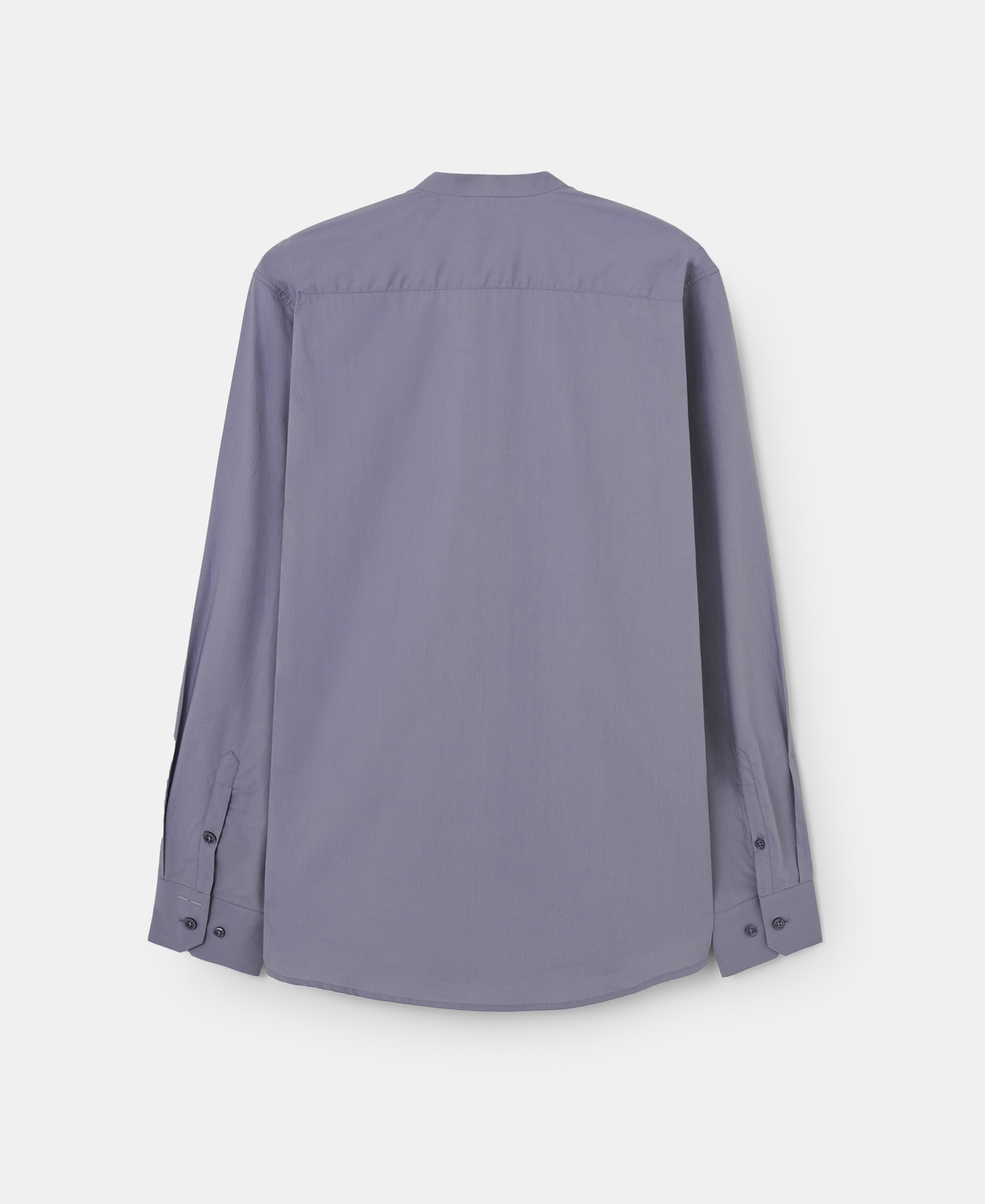 Mandorin collar shirt in cotton image number 5