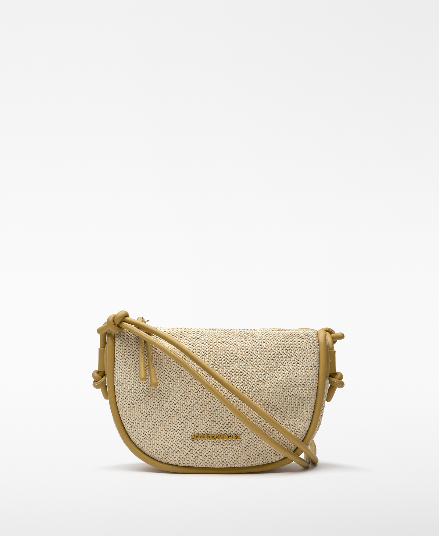 Luna raffia-textured crossbody woman image number 0