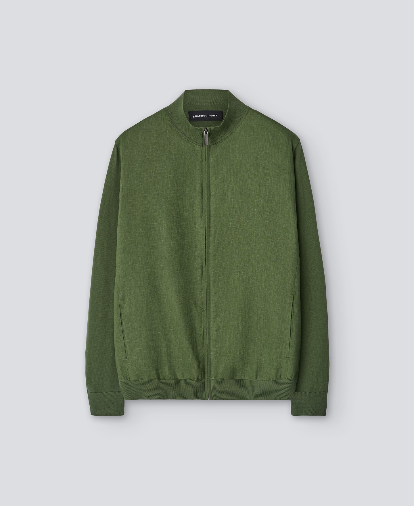 Linen and cotton jacket man image number 4