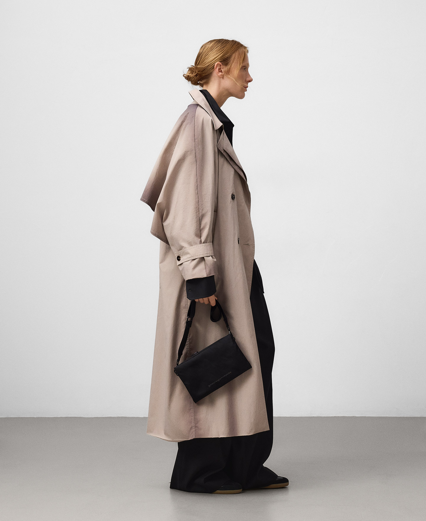 Nylon two-tone small crossbody woman image number 4