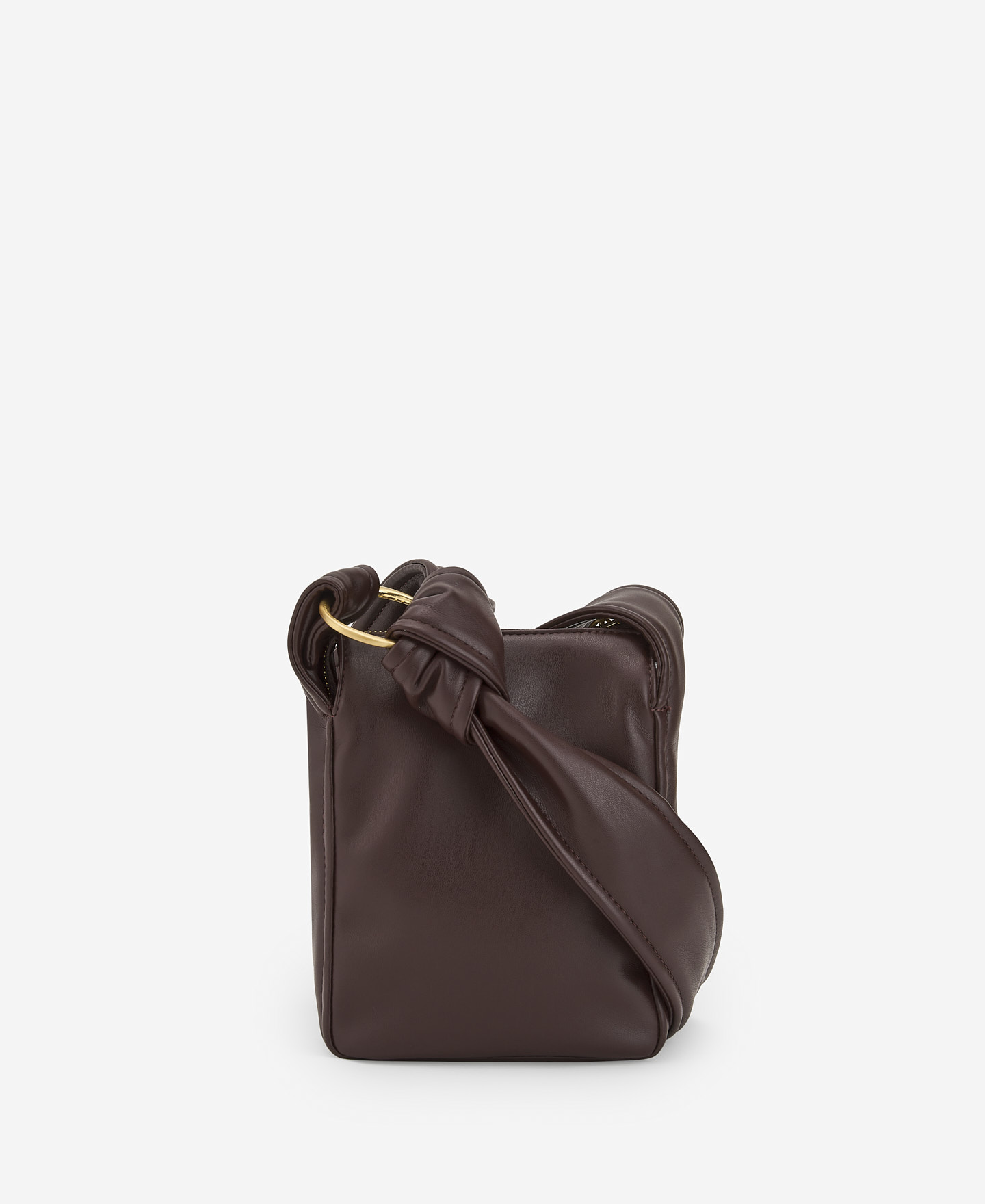Nappa textured mini shoulder bag image number 1
