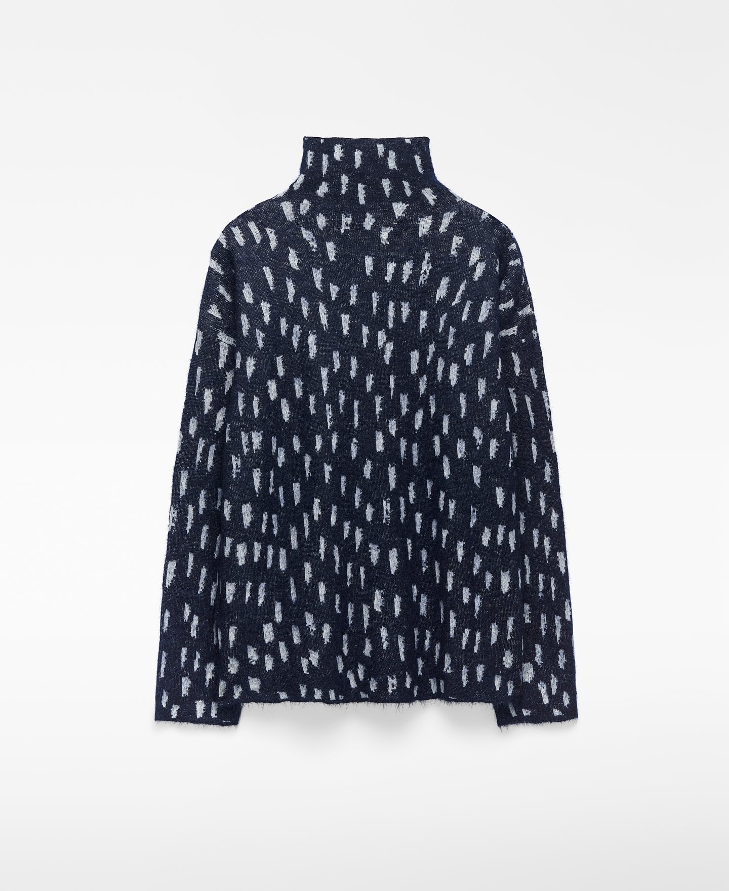 Jersey estampado punto jacquard mujer image number 5