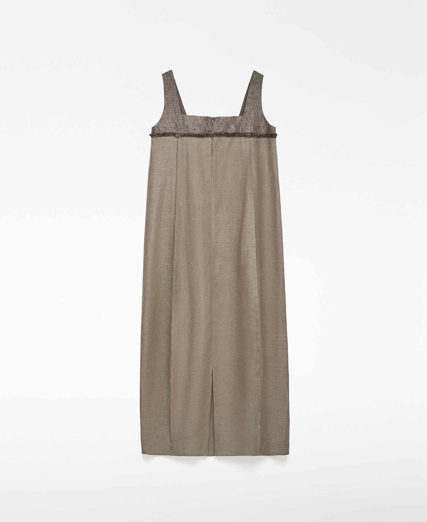 European linen midi dress woman image number 5