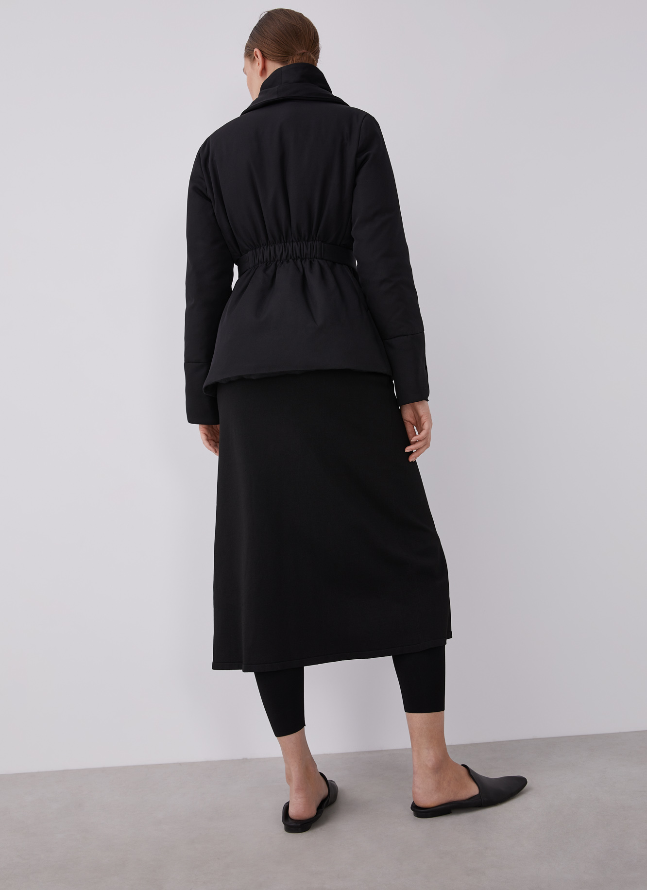 Padded kimono style jacket image number 1
