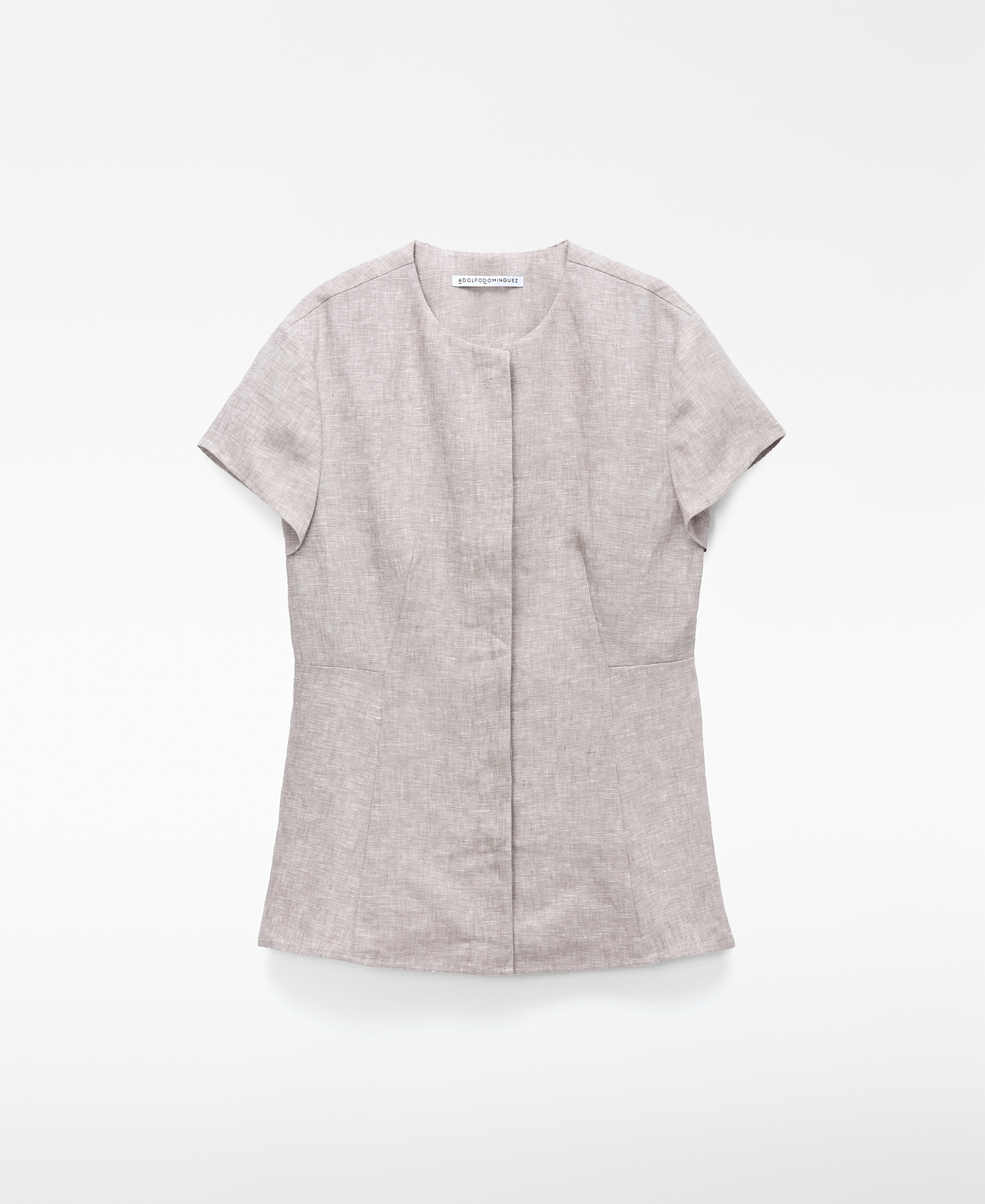 Top pinzas lino europeo image number 4