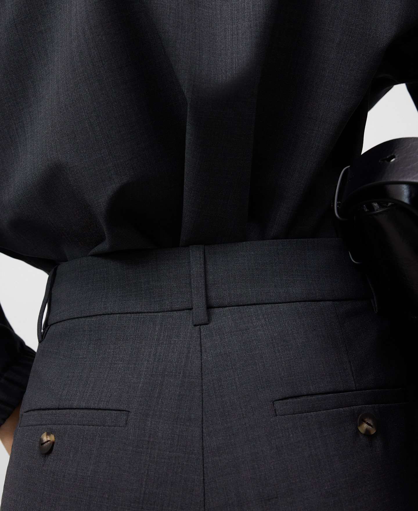 Straight tailored trousers woman image number 3