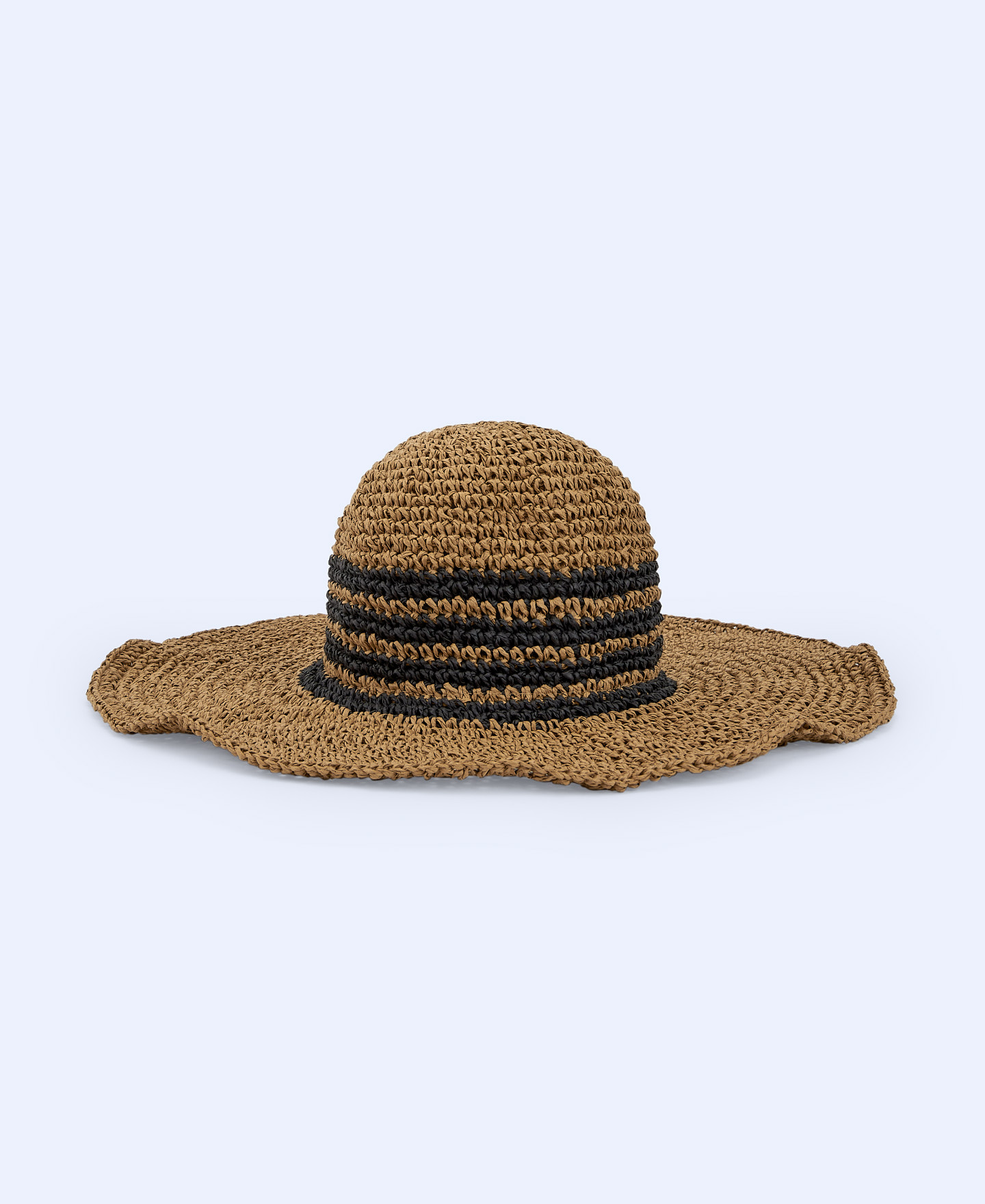 Wide-brimmed pamela in responsible paper image number 0