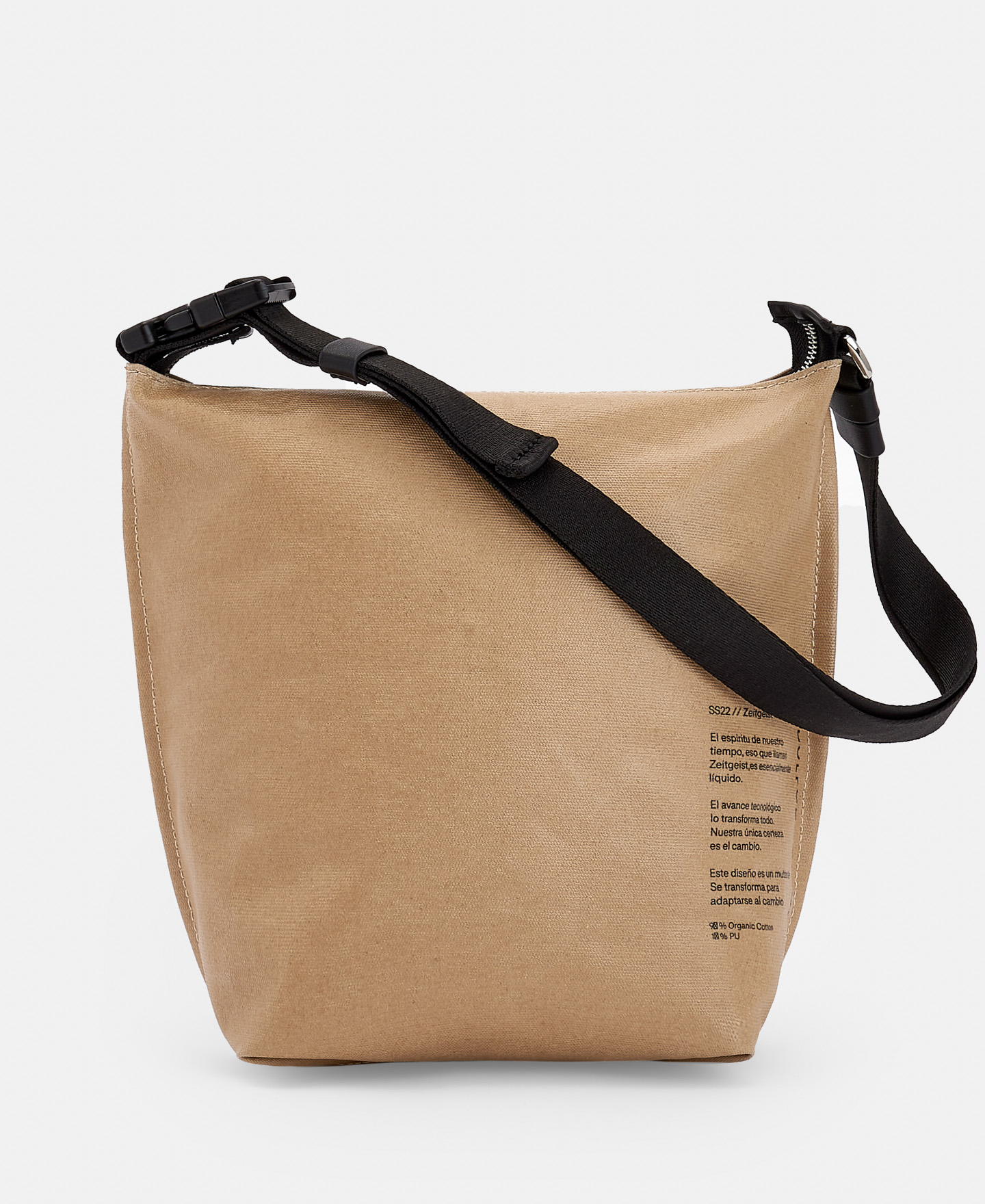 Organic cotton transformable bag image number 0