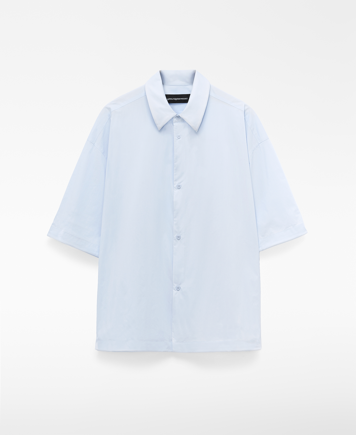 Camisa oversize manga corta algod&oacute;n image number 4