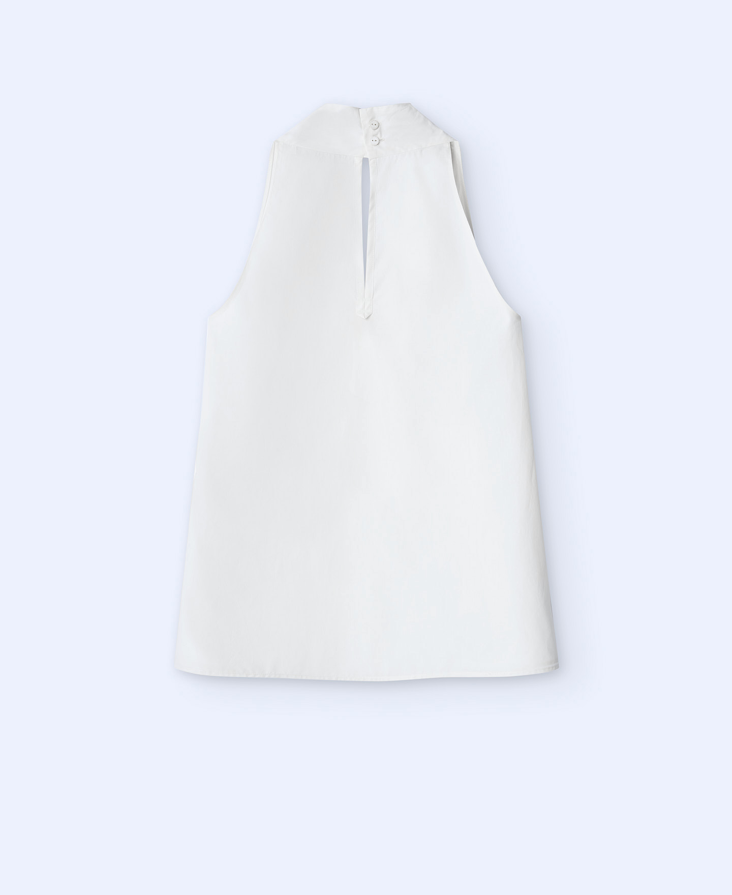Ethically grown cotton draped top image number 5