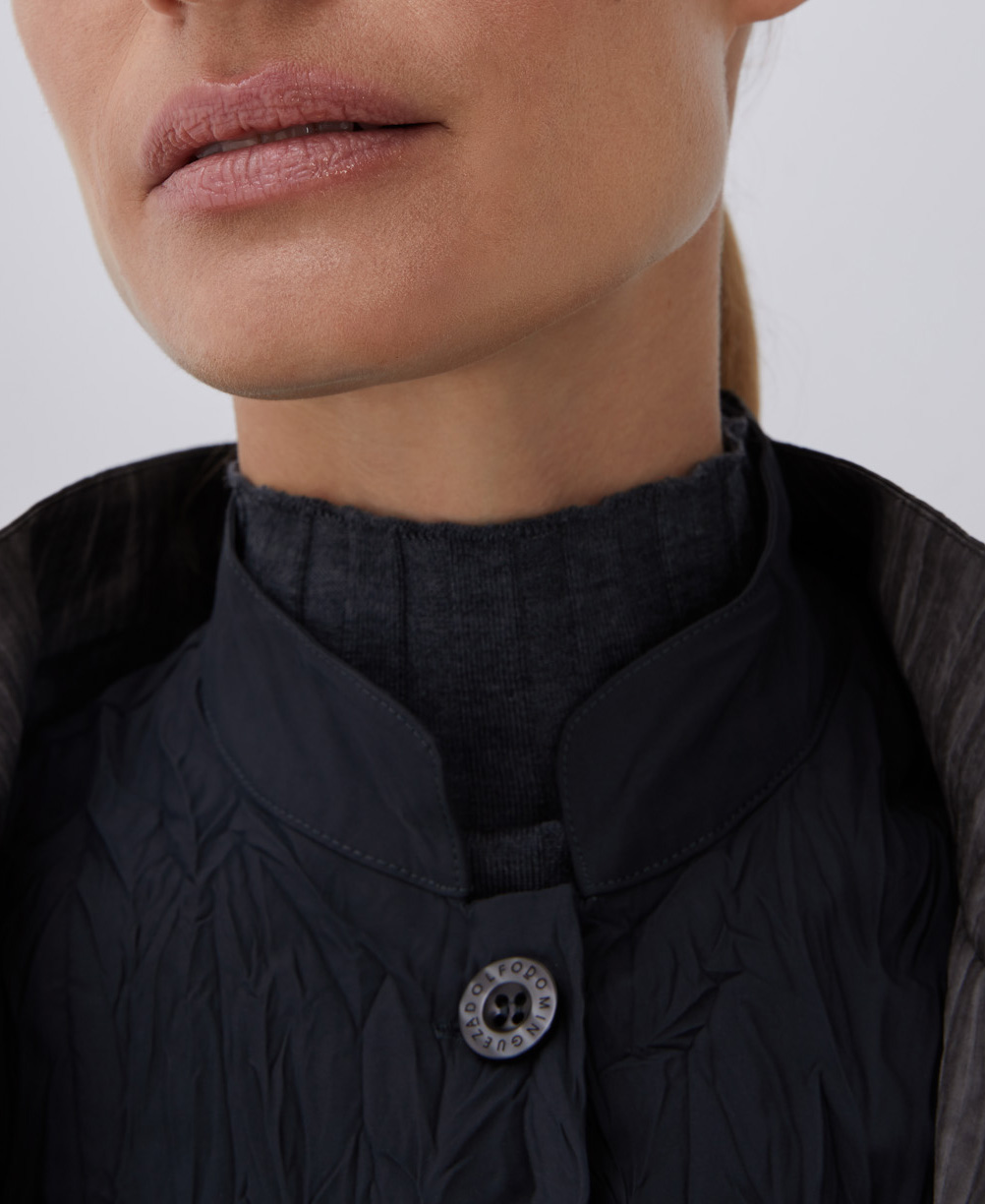Merino wool rib knit sweater image number 2
