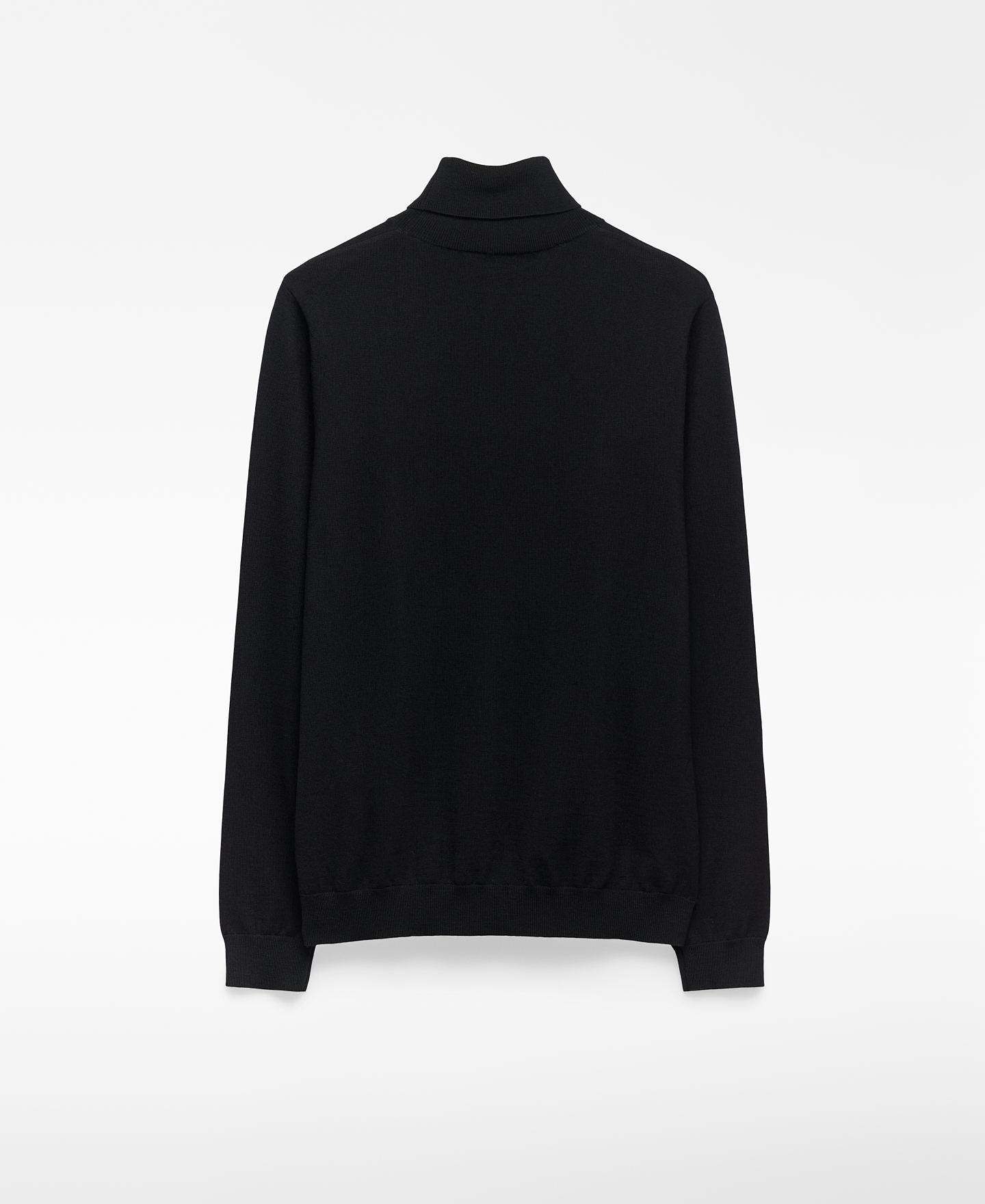 Jersey cuello vuelto lana merino hombre image number 5