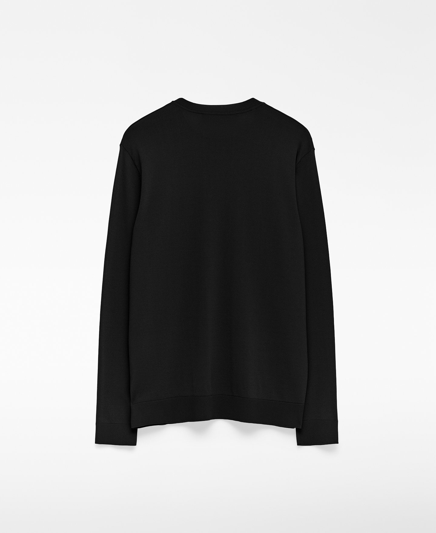 Knit crew collar sweater man image number 5