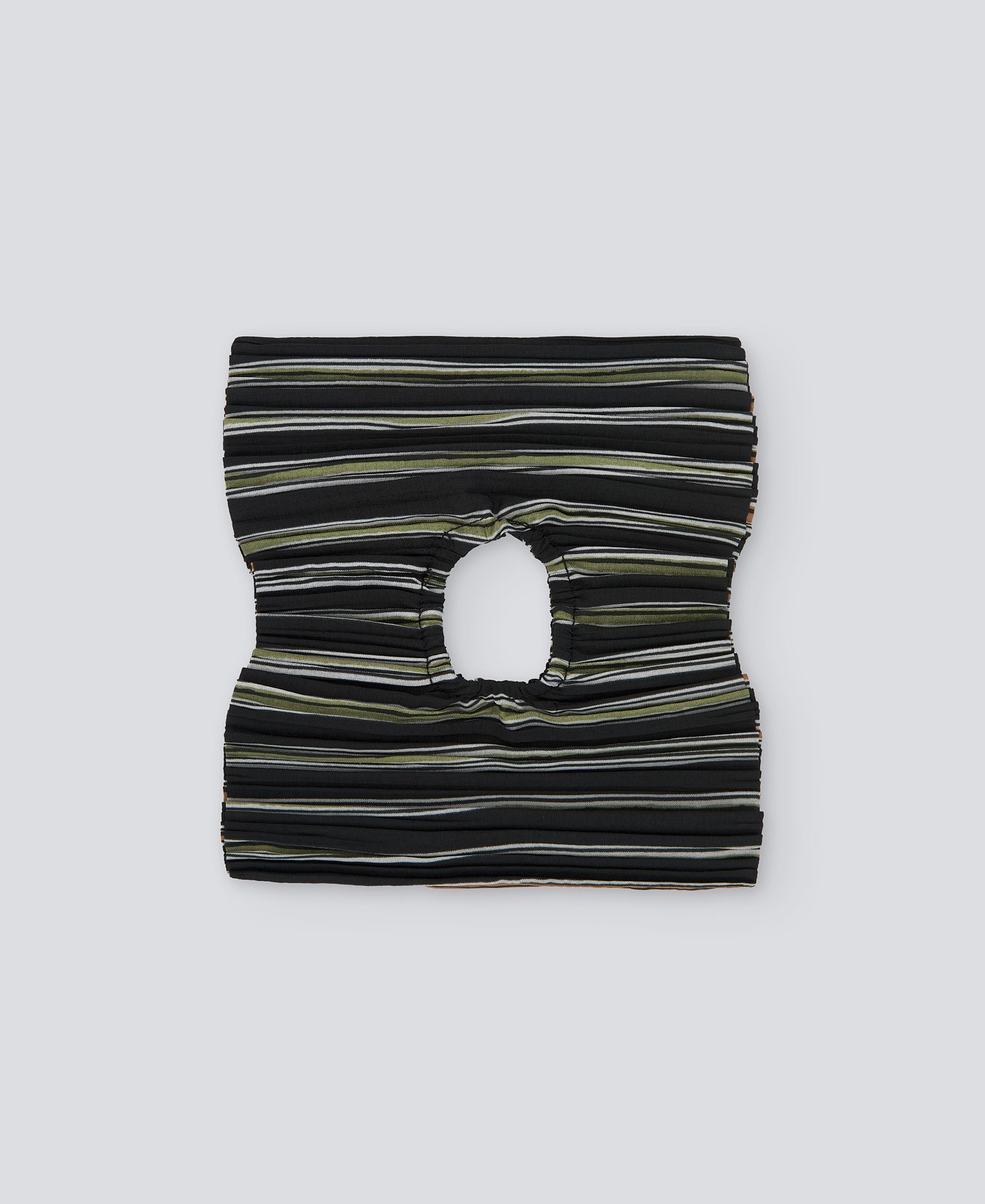 Printed crinkle scrunchie woman image number 0