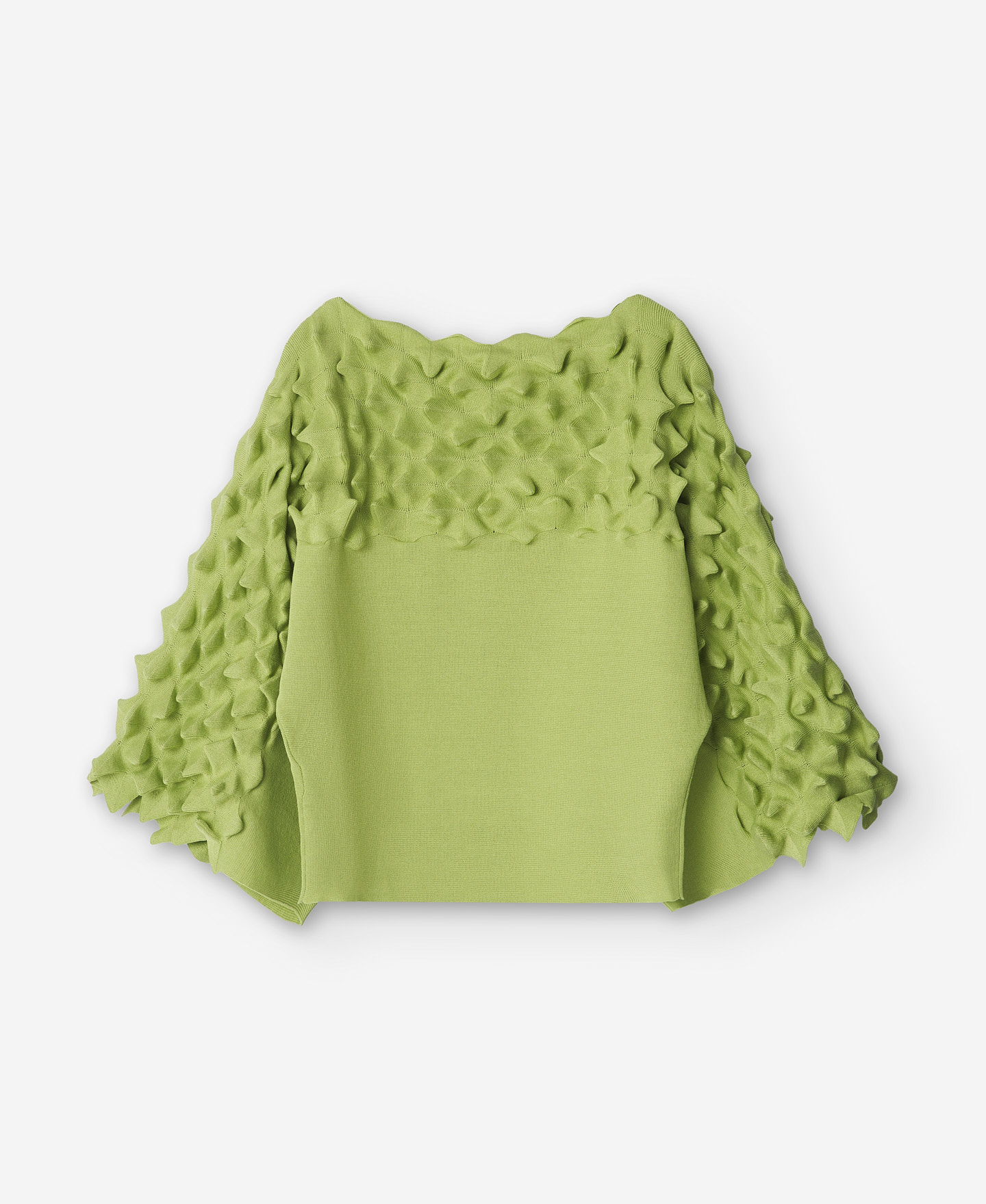 Unstructured 3D effect sweater image number 5