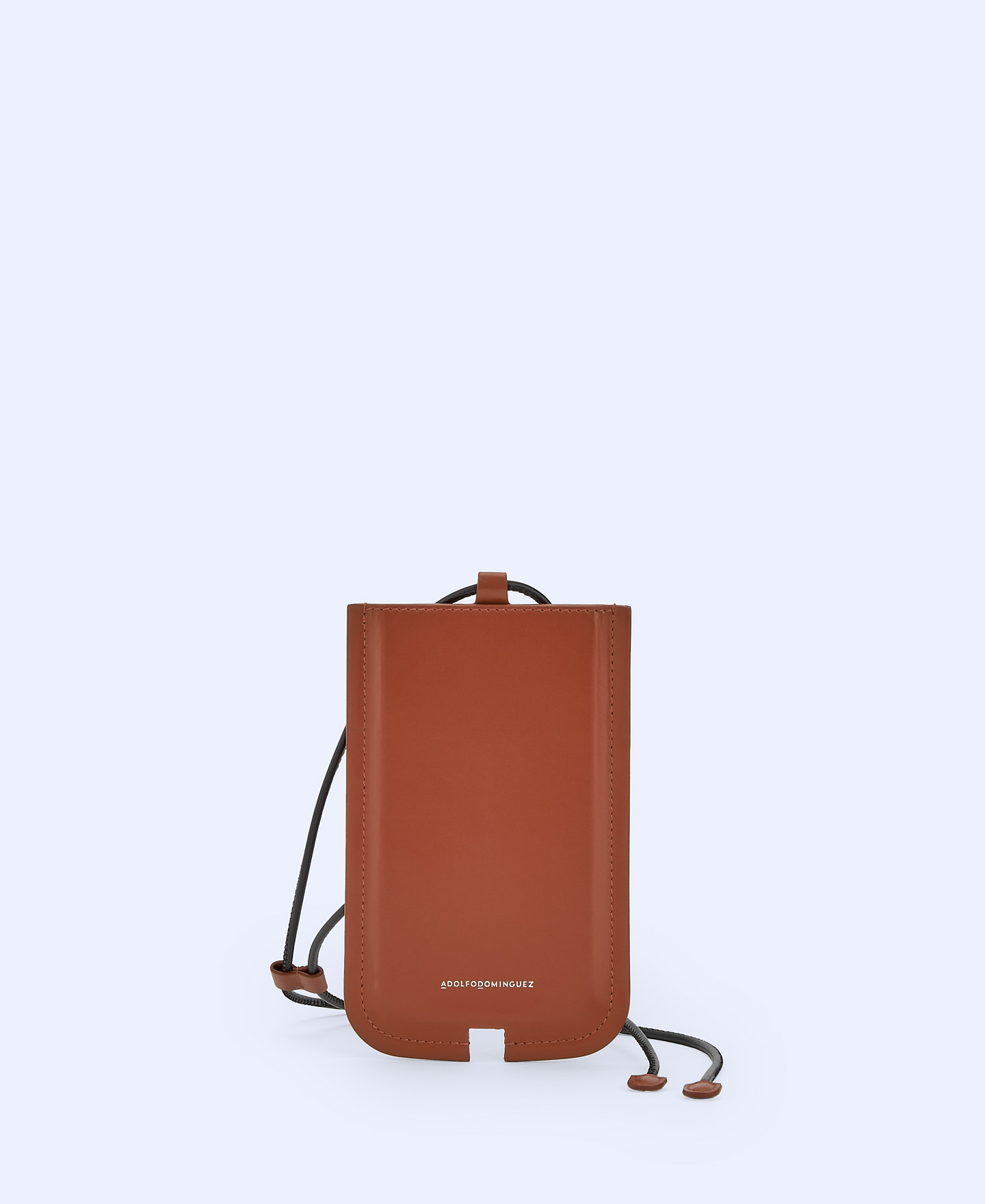 Smooth leather phone holder image number 0