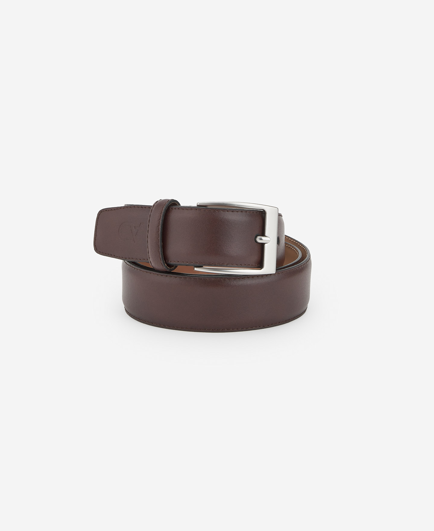 Responsible leather two-tone belt image number 1