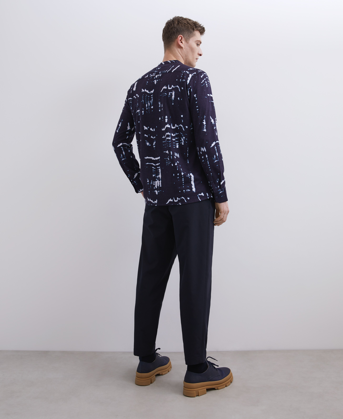 Cotton and lyocell printed t-shirt image number 1