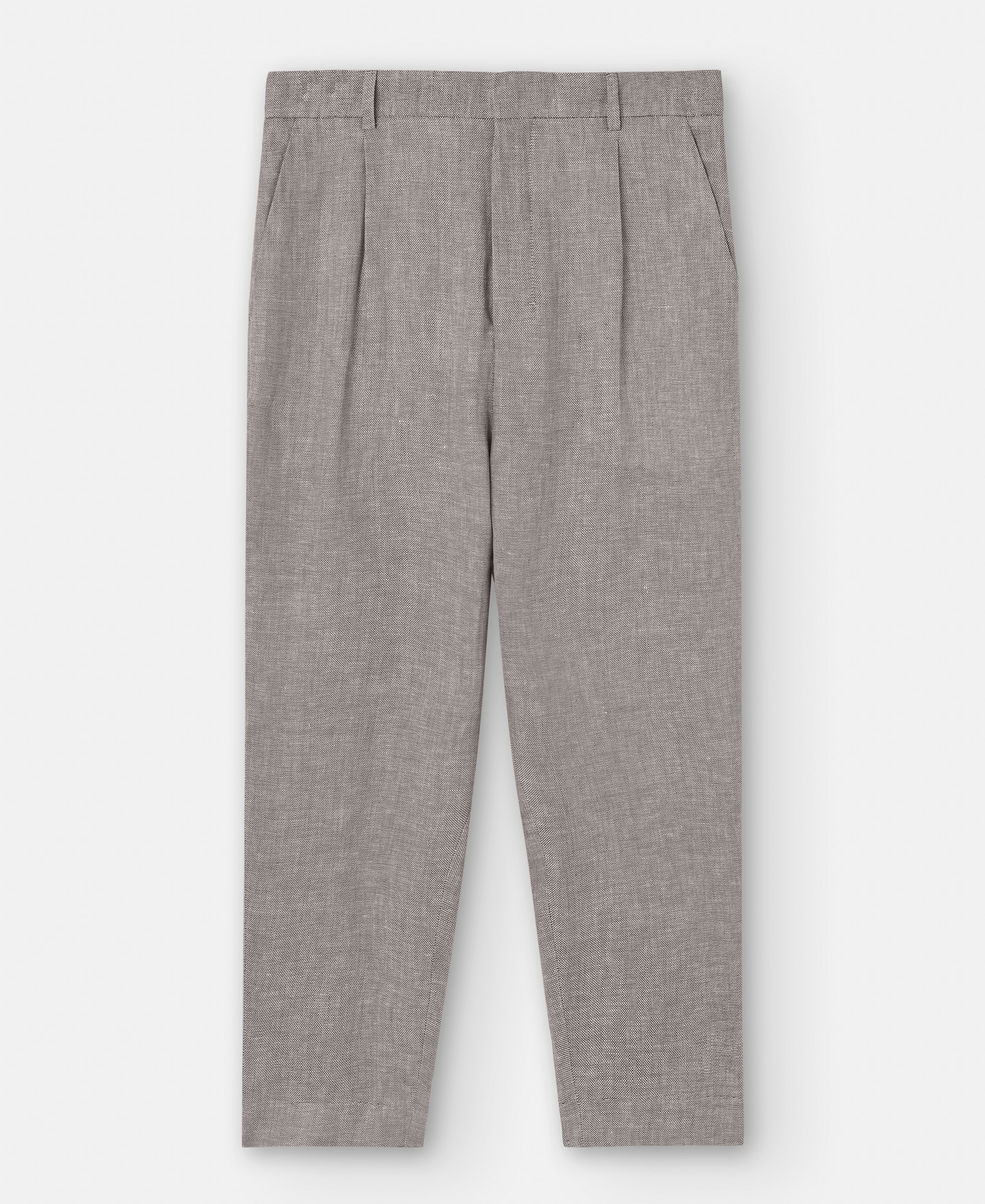 Pantalón recto en lino image number 4