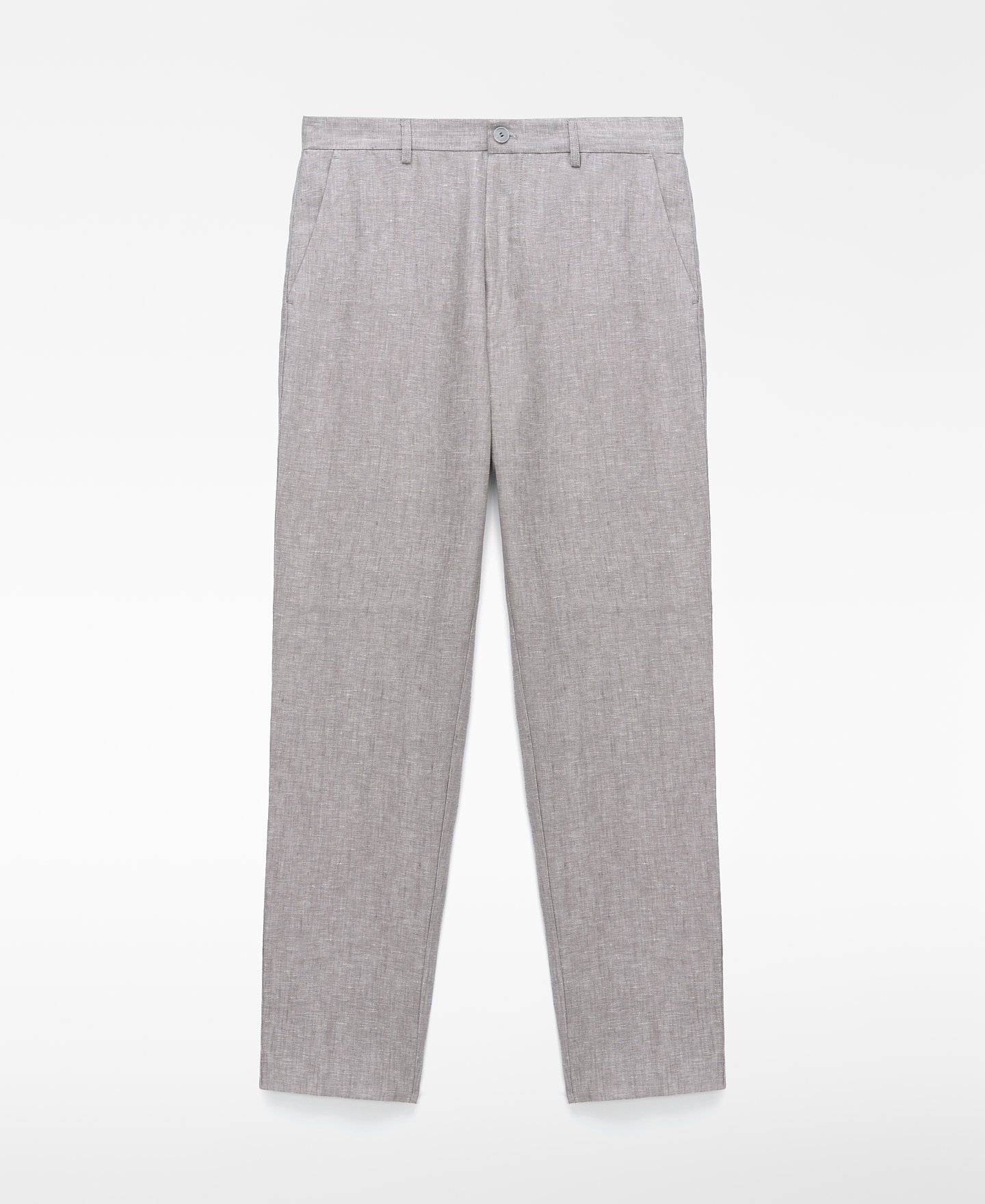 European linen tailored trousers image number 4