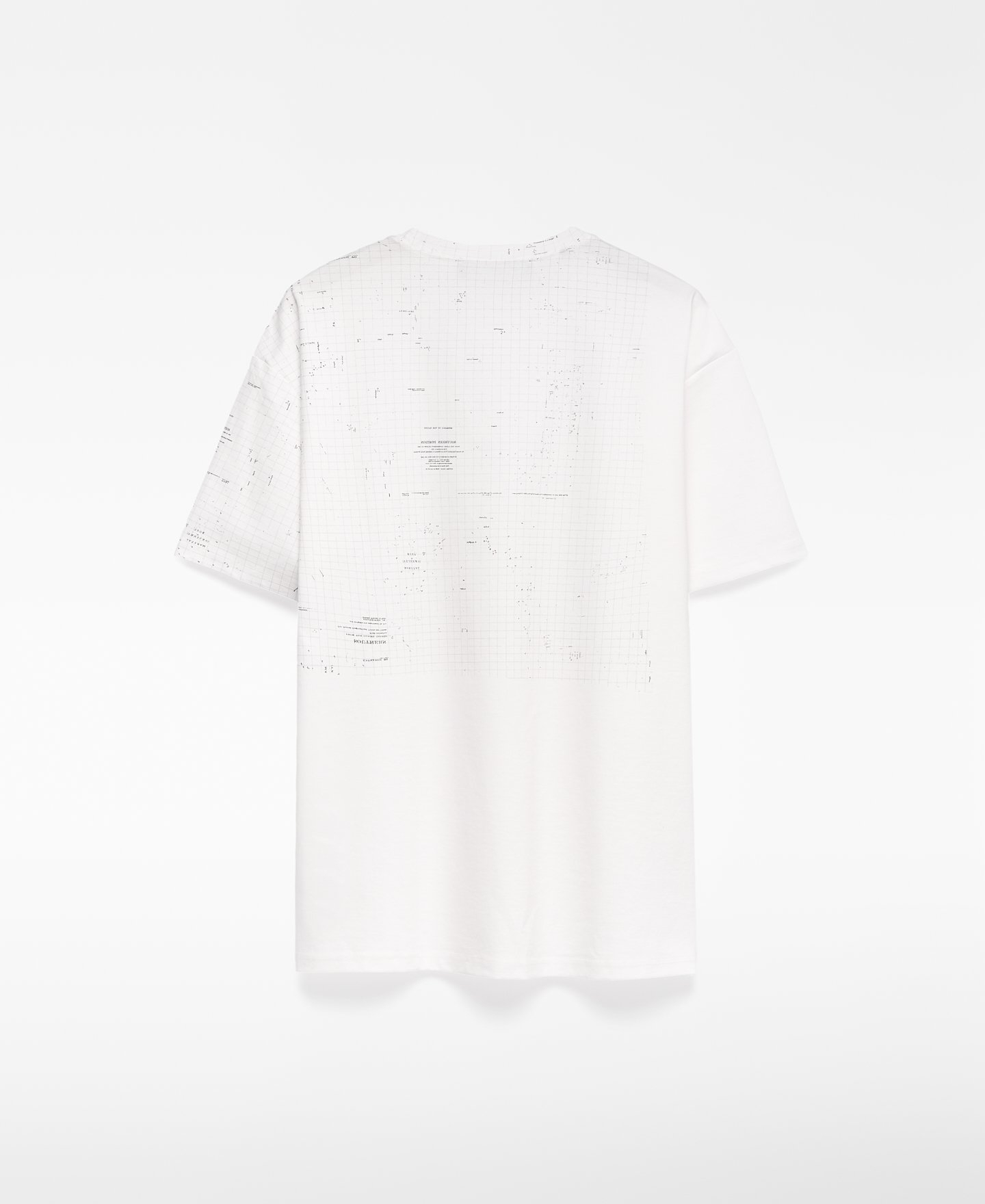 Map-printed T-shirt man image number 1
