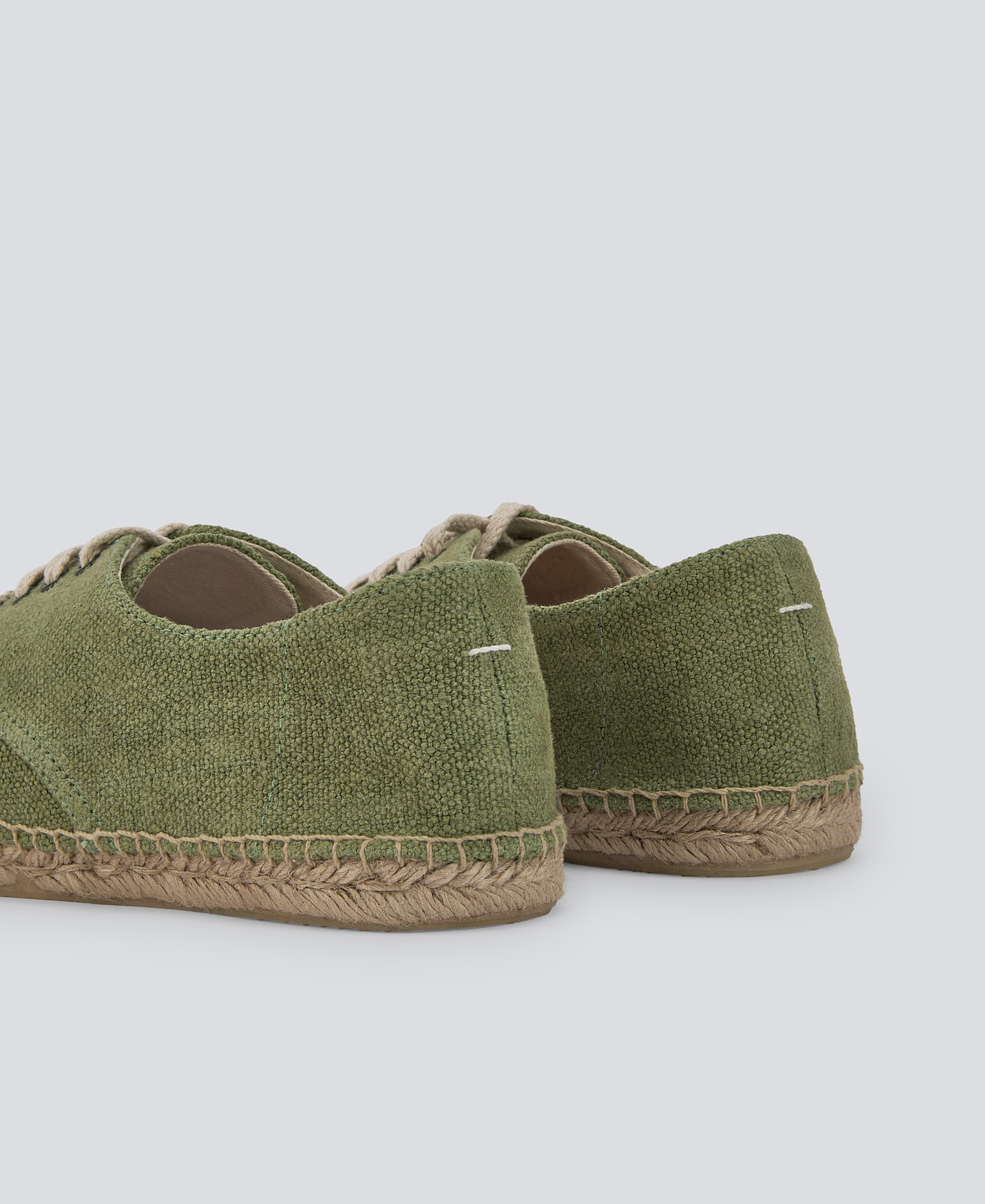 Cotton lace-up espadrilles man image number 2