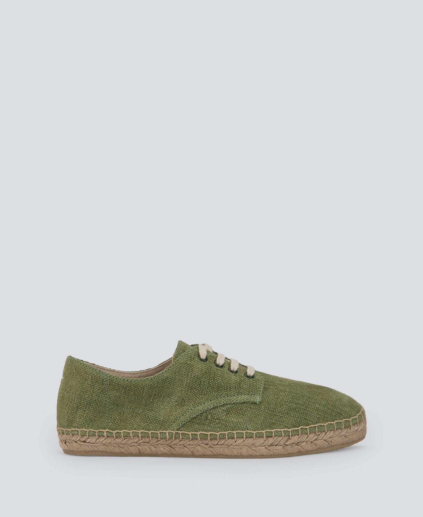 Cotton lace-up espadrilles man image number 0