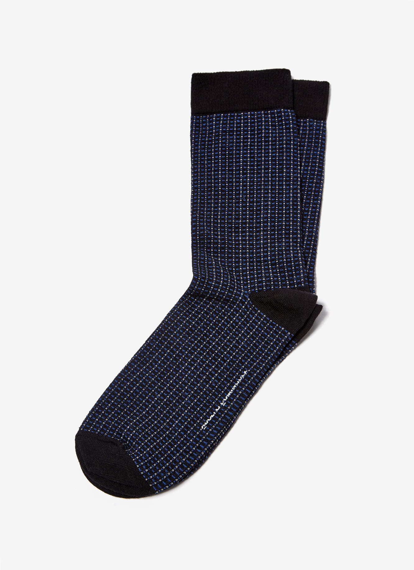 Socks with bicolour micro-motif image number 0