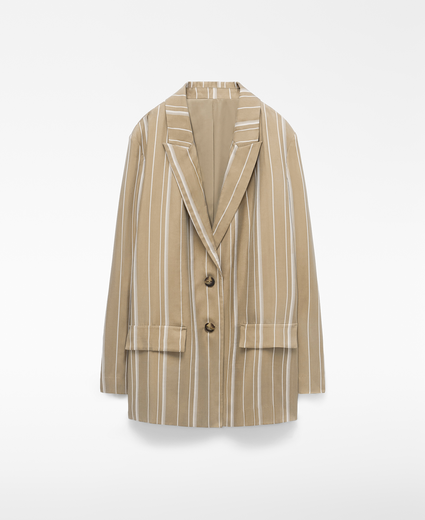 Blazer recta rayas image number 4