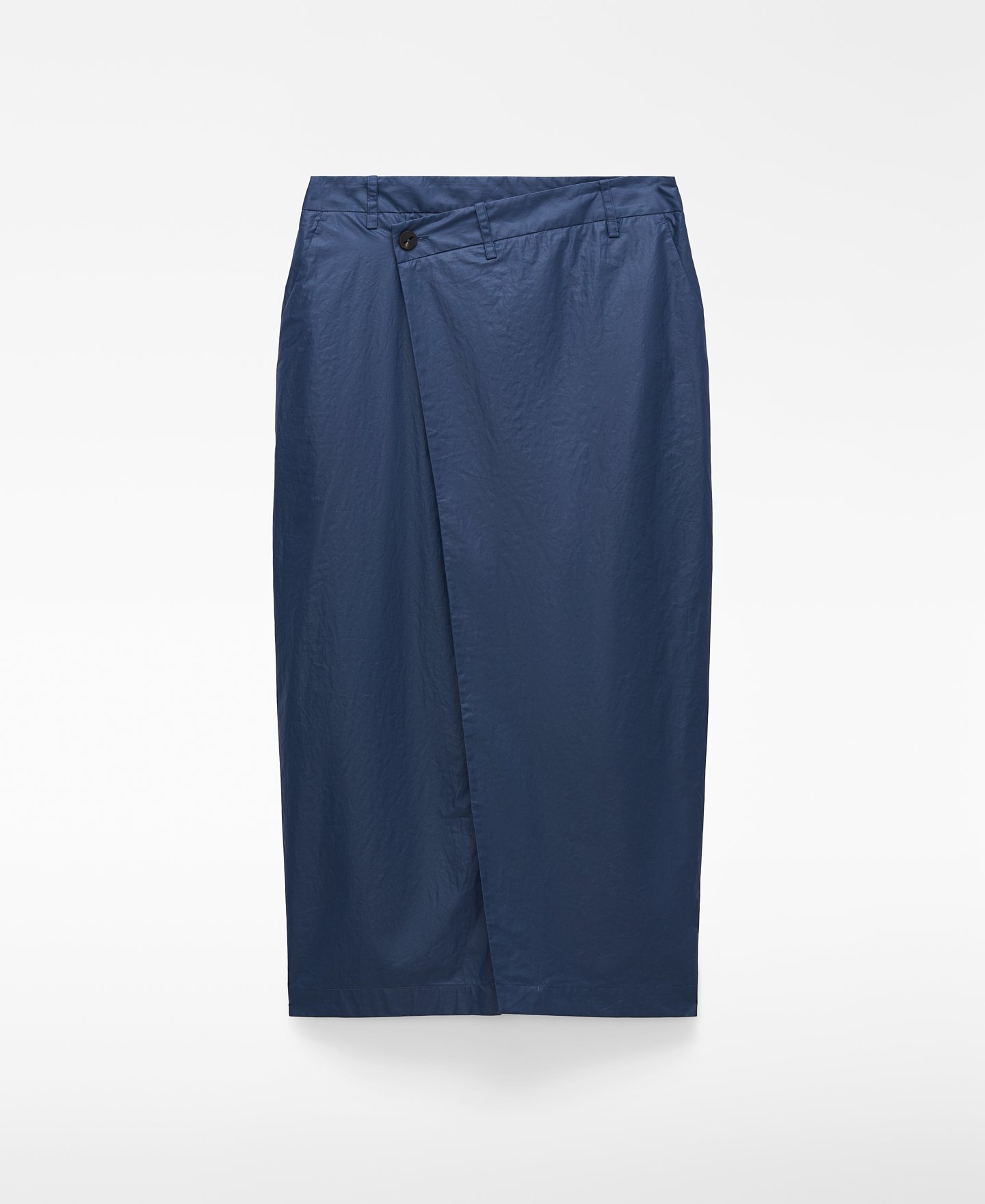 Pencil skirt with wrap front image number 5