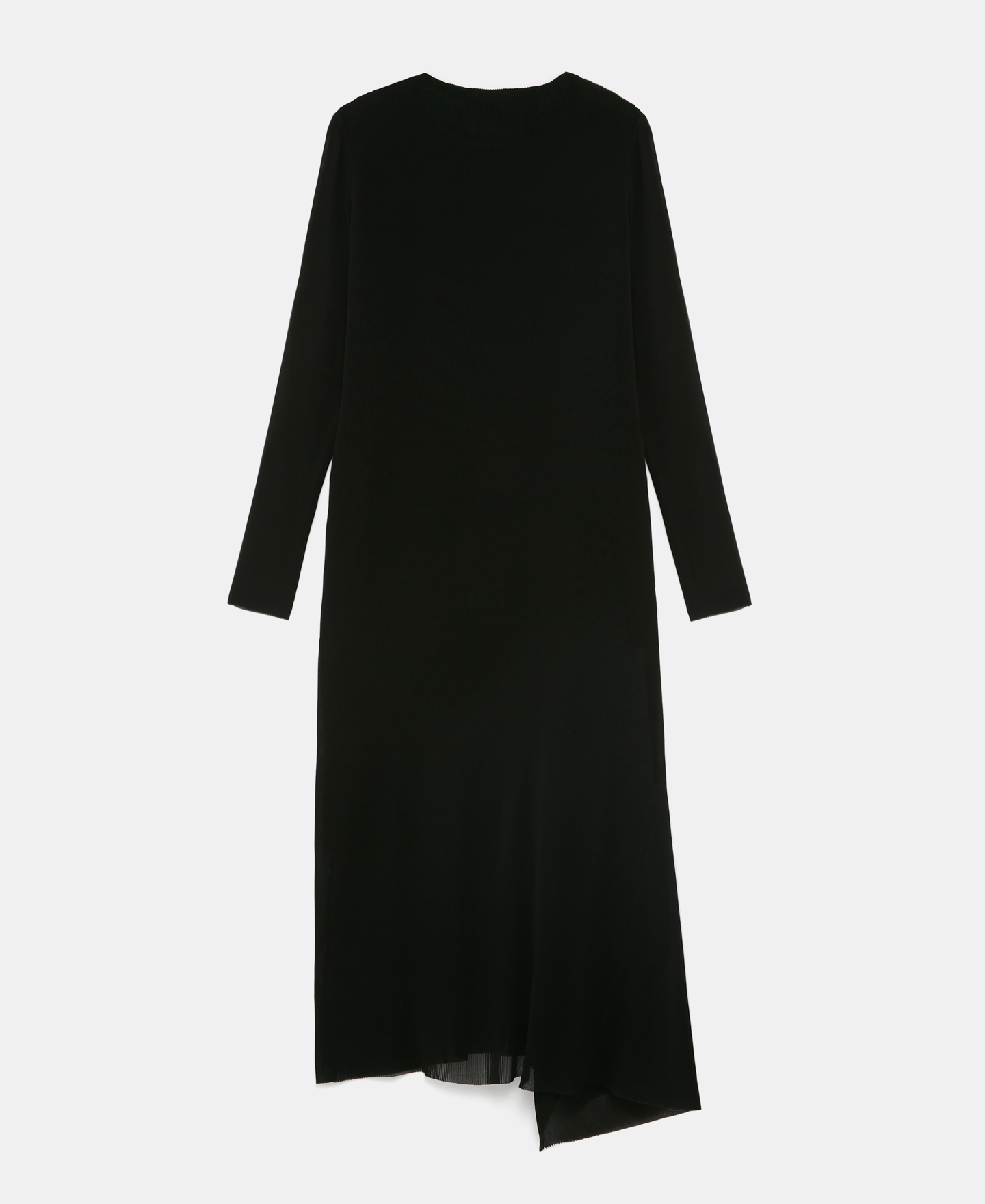 Long dress round neckline image number 5