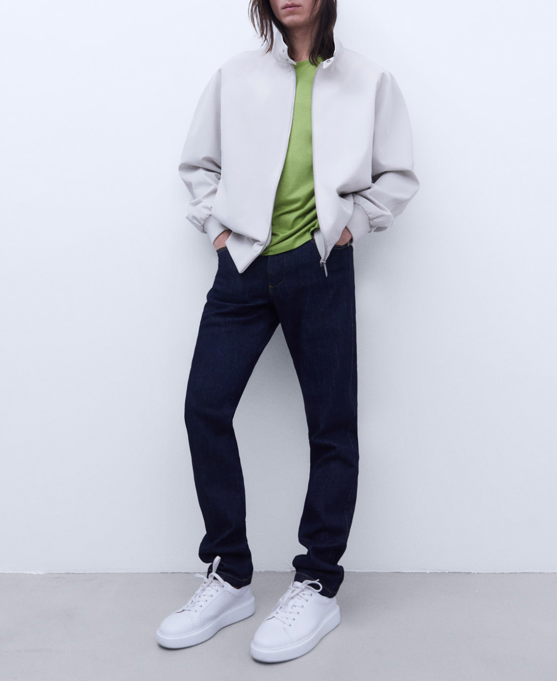 Lyocell and cotton T-shirt image number 1
