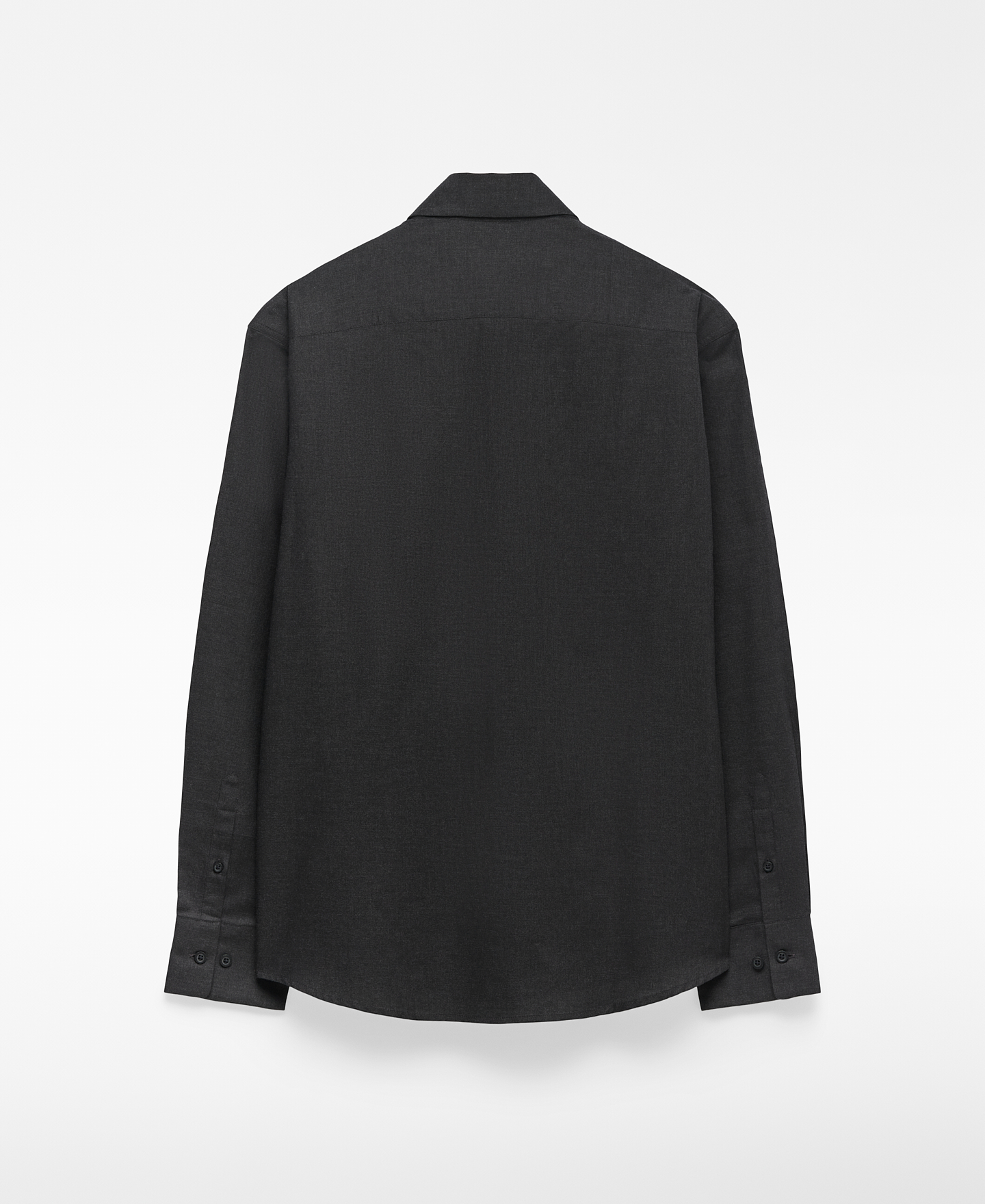 Camisa regular fit cuello solapa hombre image number 5