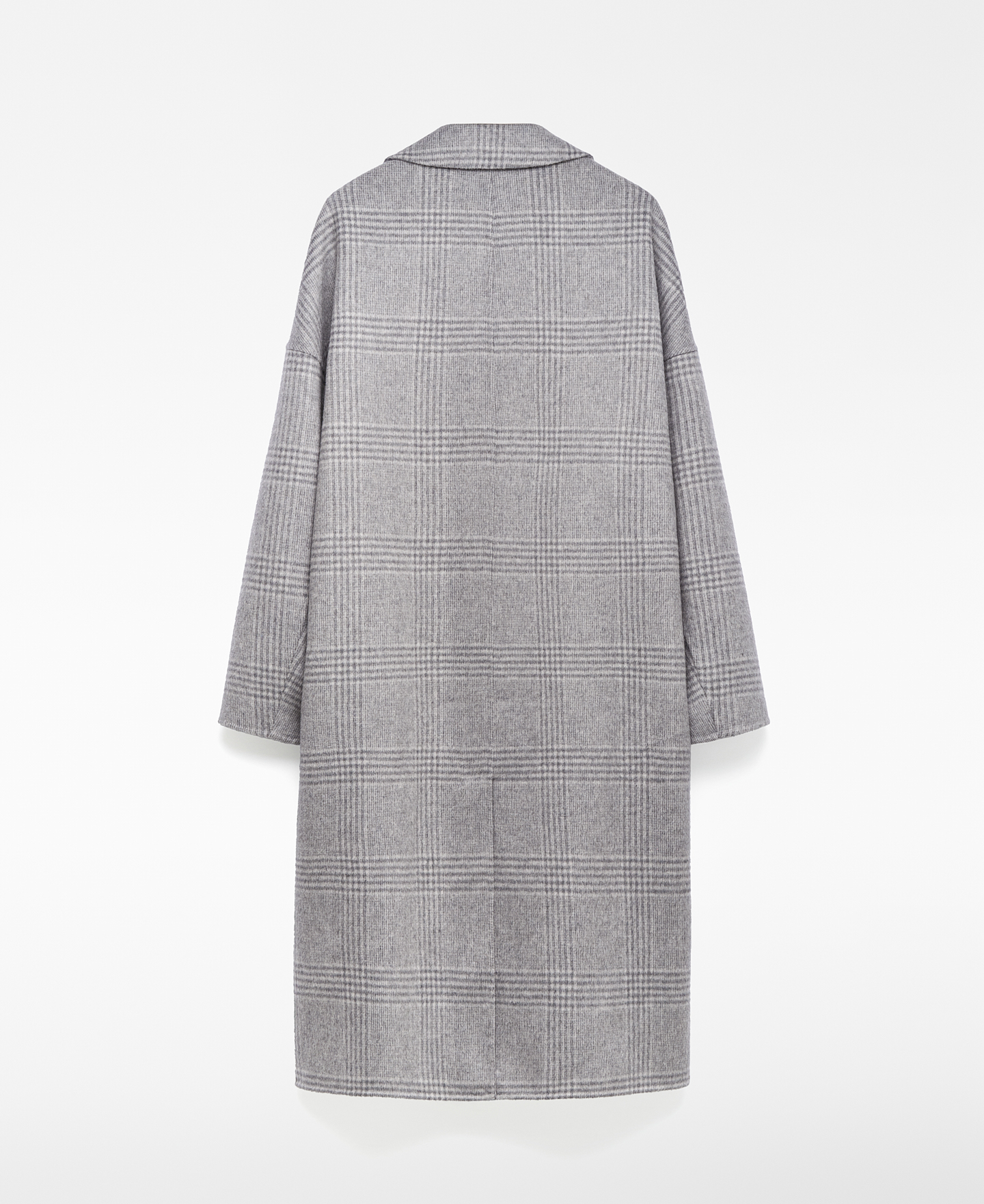 Manteau double face à carreaux pour homme image number 5