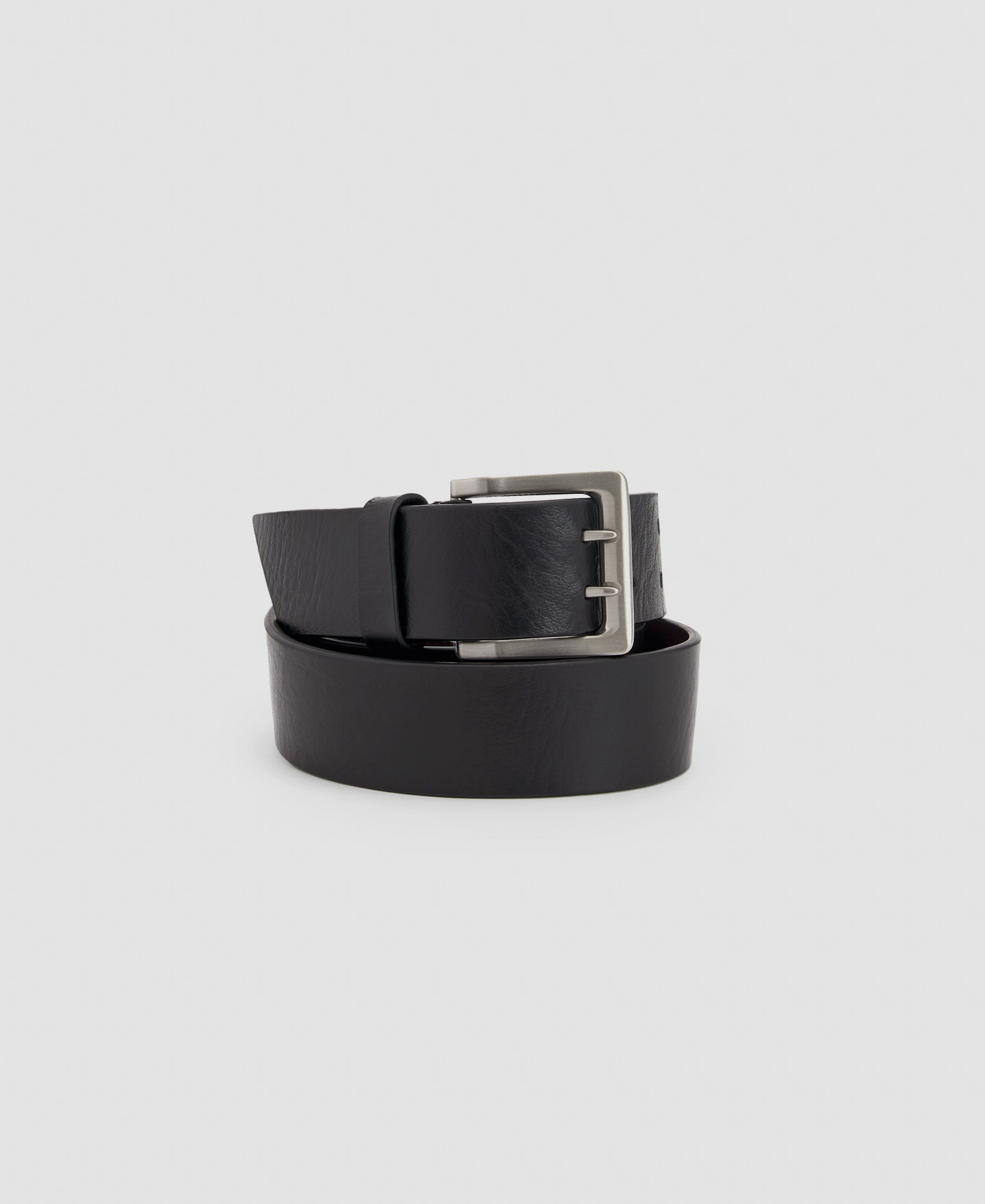 Bicolor belt in cowhide image number 1
