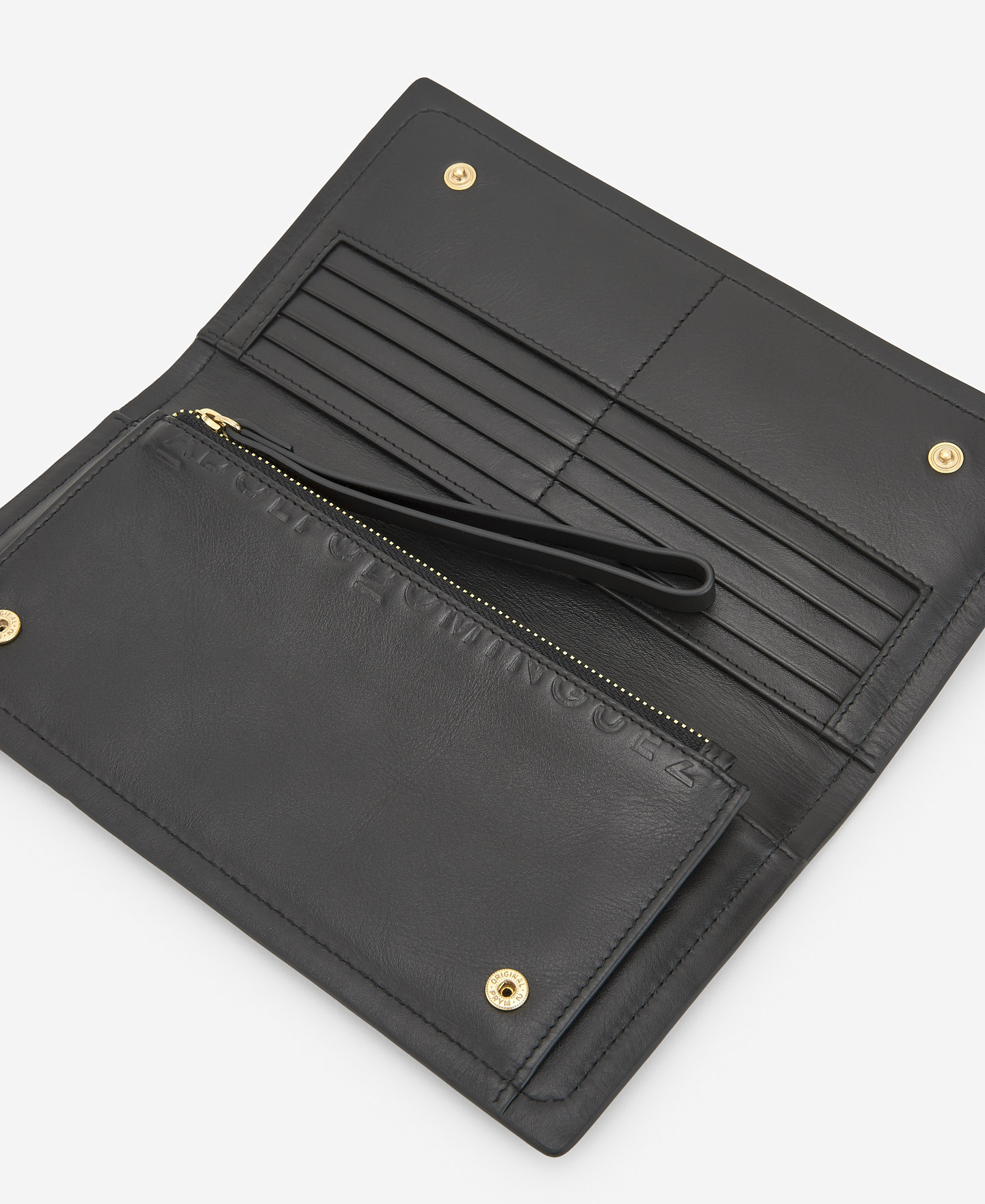 Responsible leather large wallet image number 1