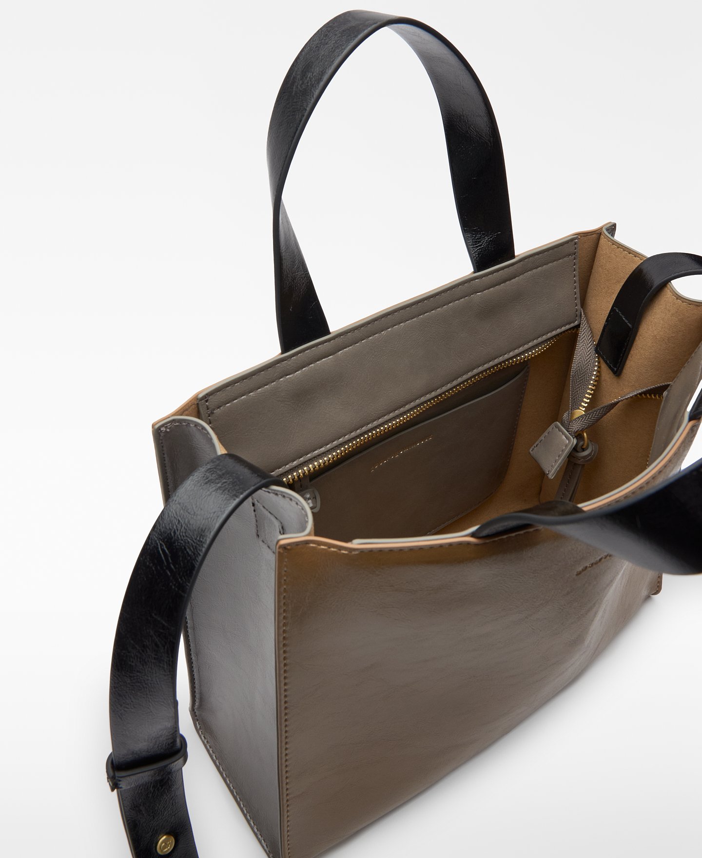 Non-Leather medium crossbody woman image number 3