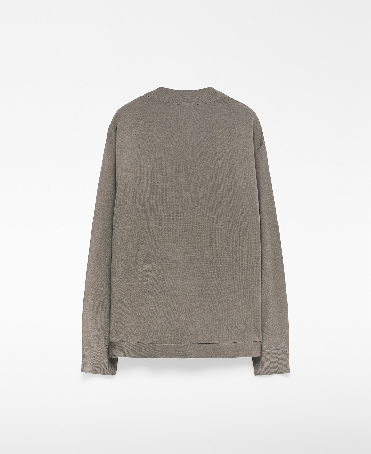Merino wool wrap cardigan woman image number 1