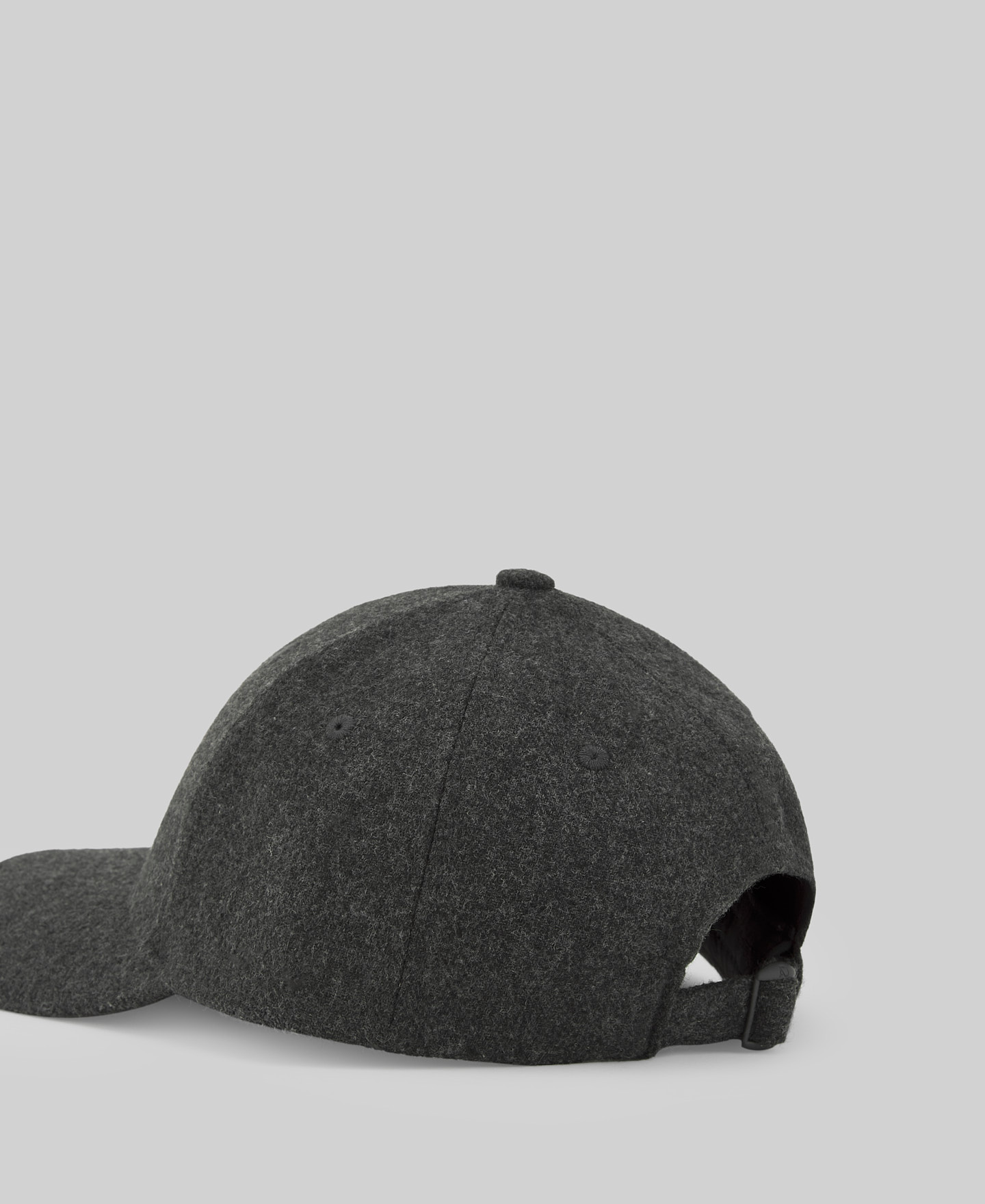 Gorra mezcla lana gris hombre image number 2