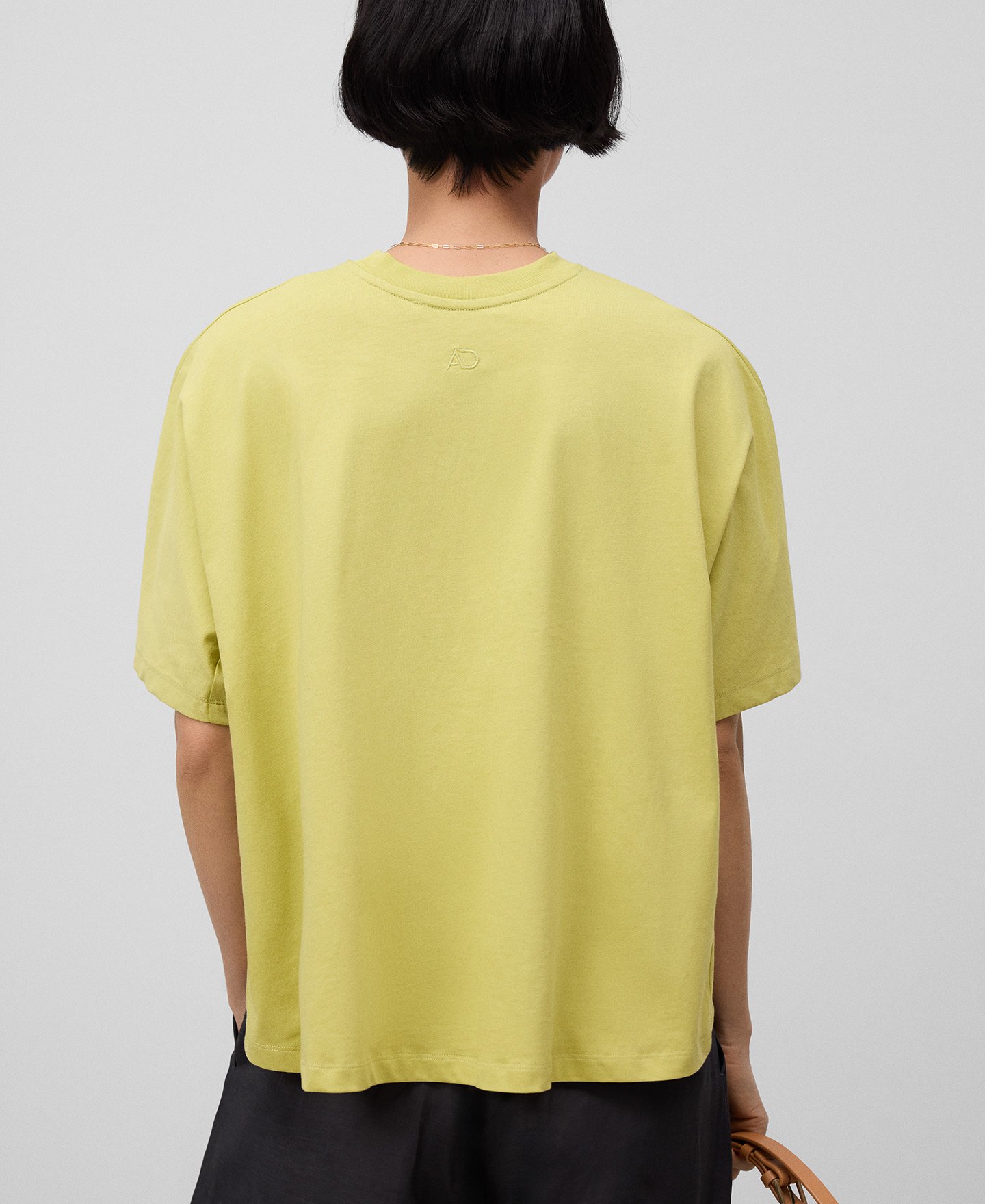 Camiseta evasé algodón orgánico mujer image number 2