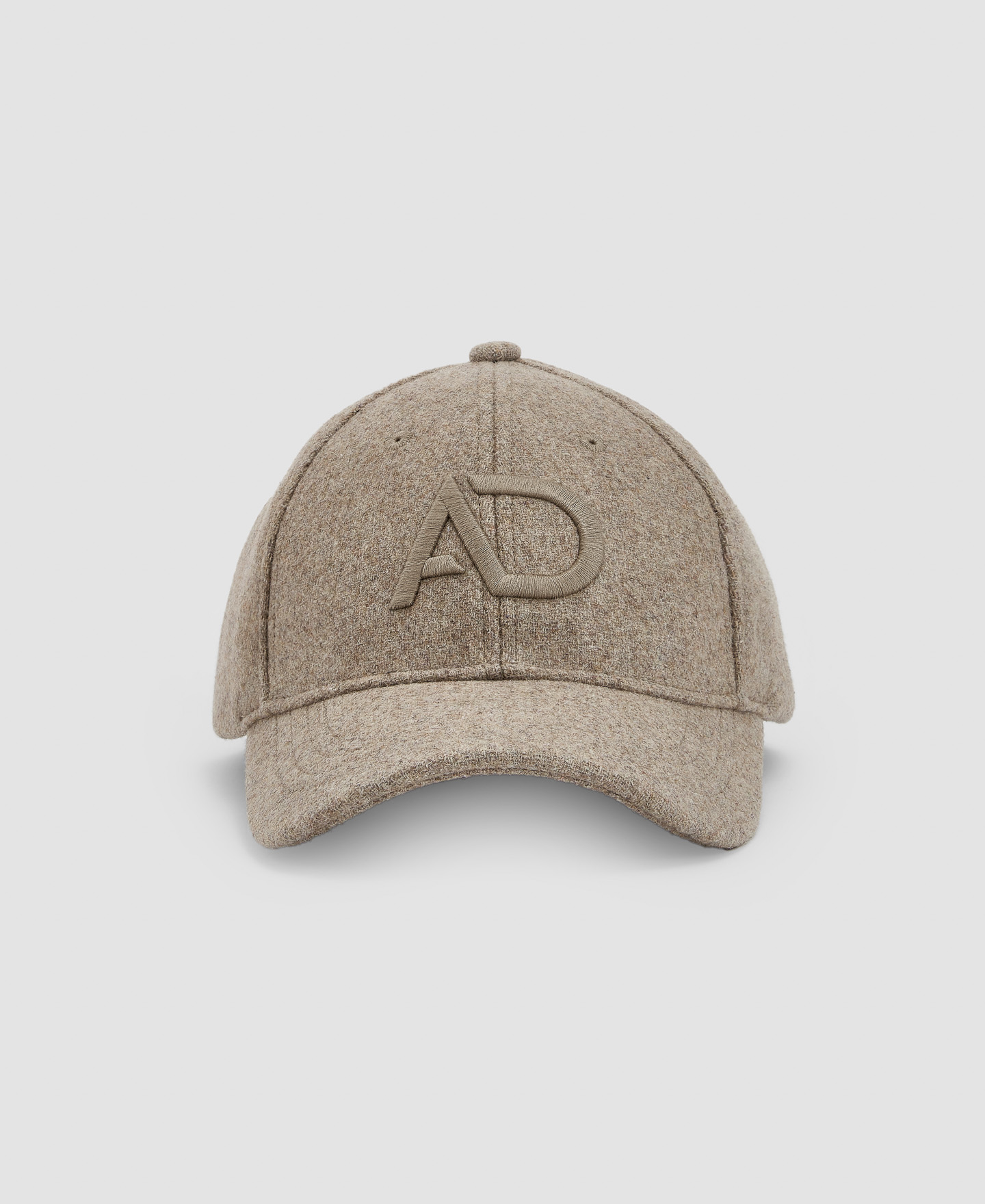 Wool fabric baseball cap image number 0