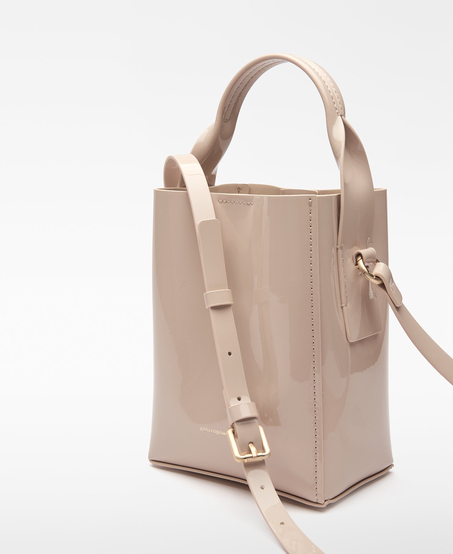 Mica patent bucket bag woman image number 3