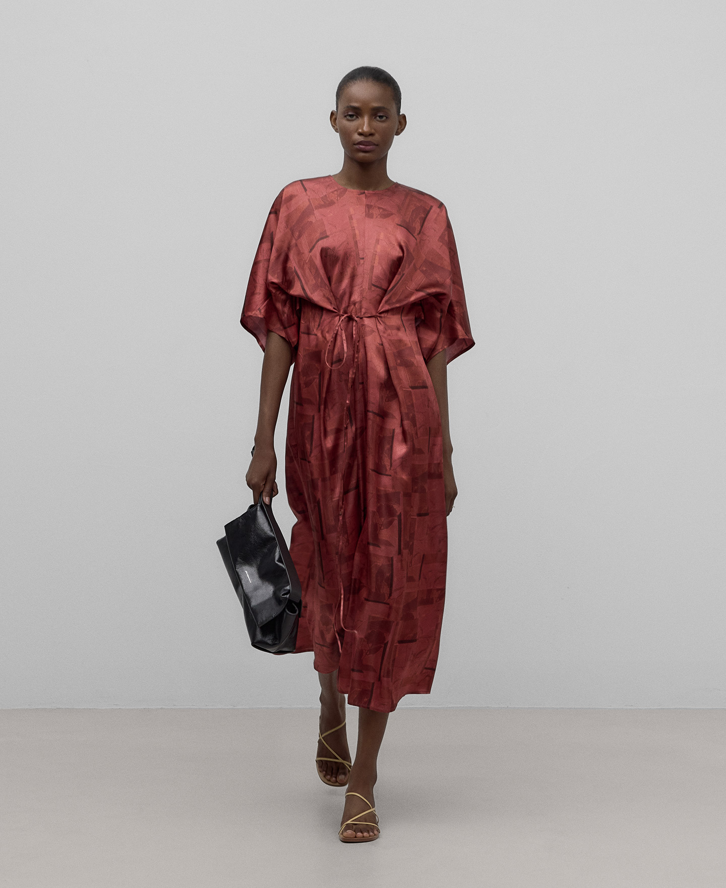 Robe longue imprimée pour femme image number 1