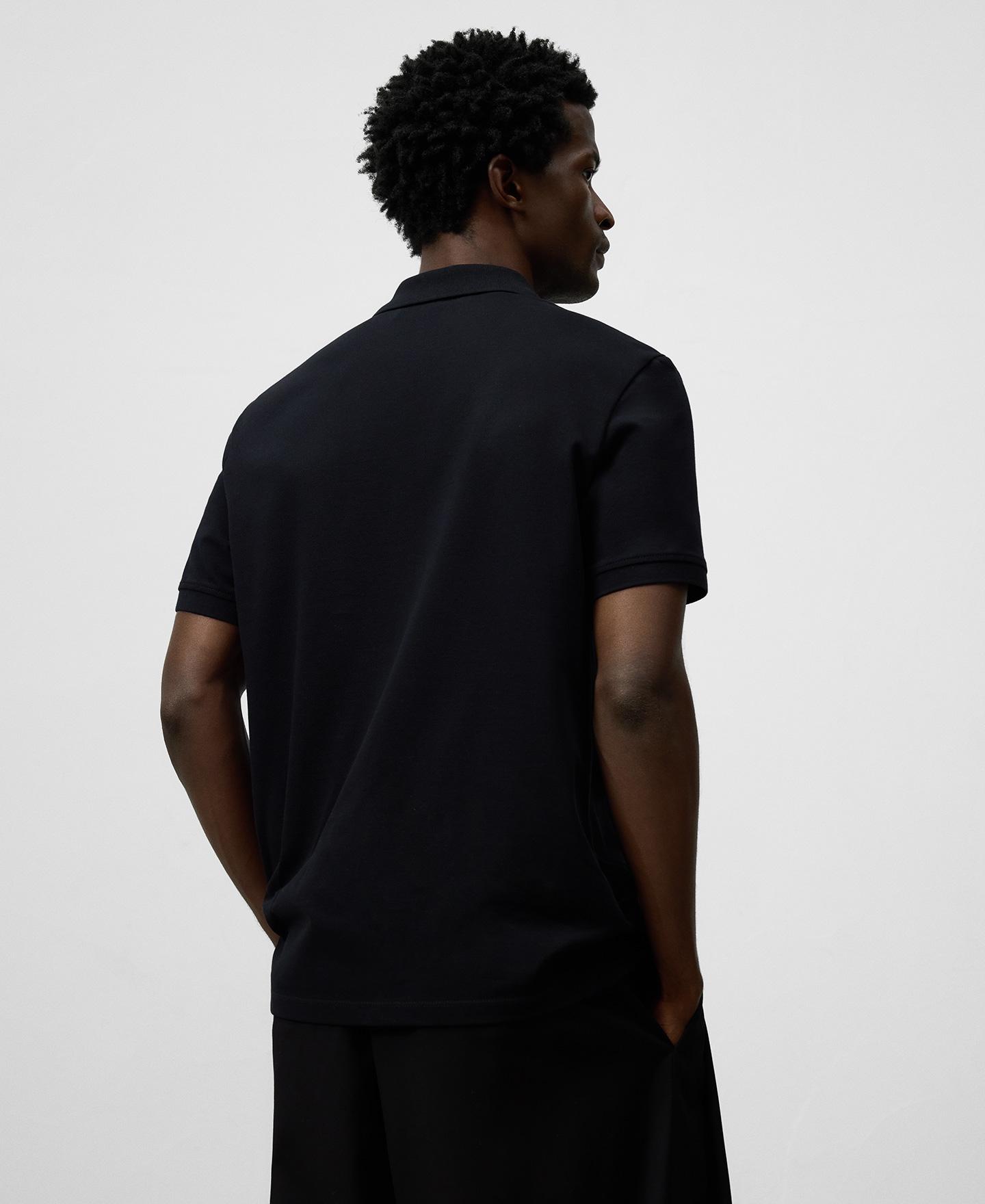 Polo en coton piqué biologique pour homme image number 2