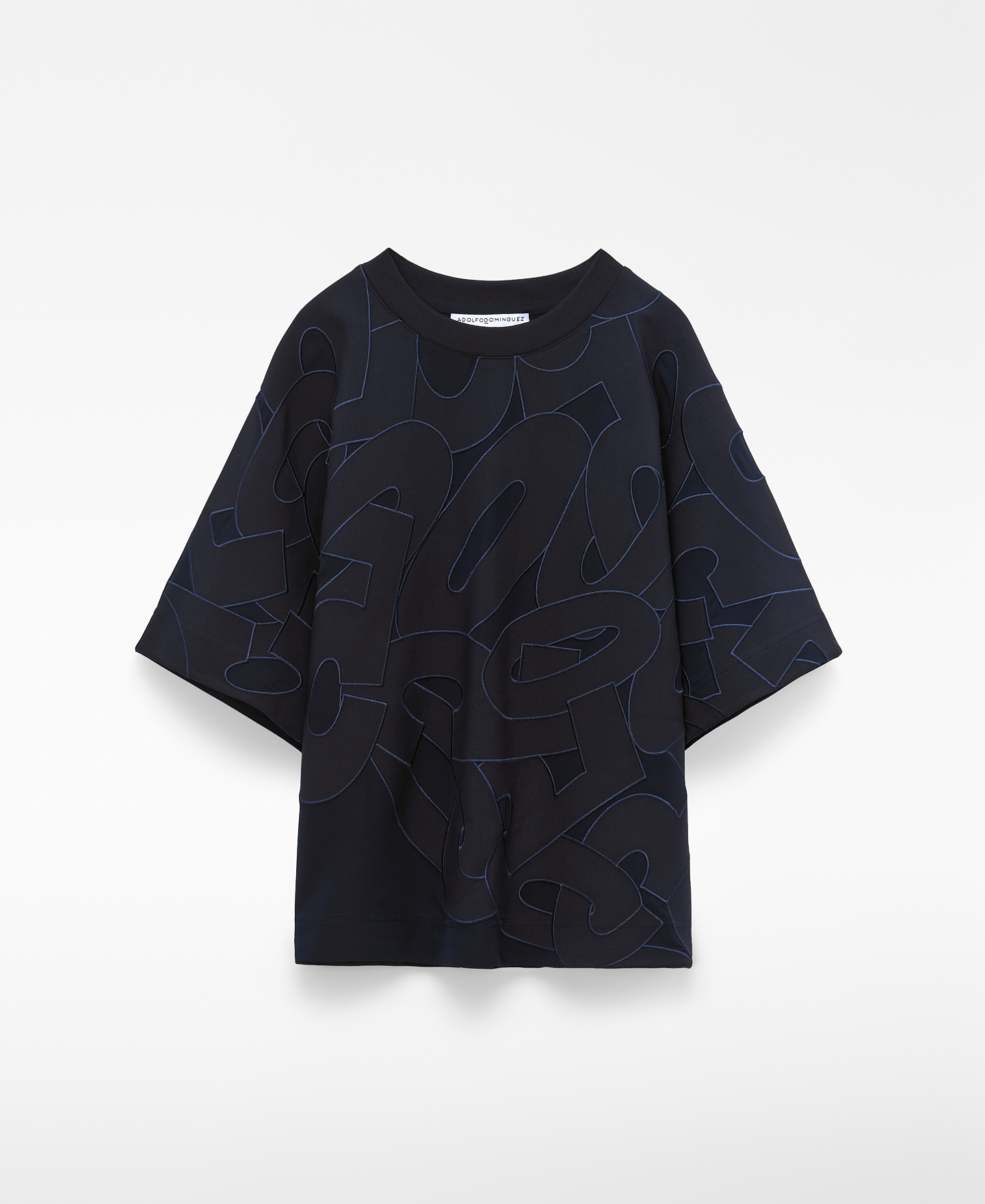 Camiseta boxy calada 50 aniversario image number 4