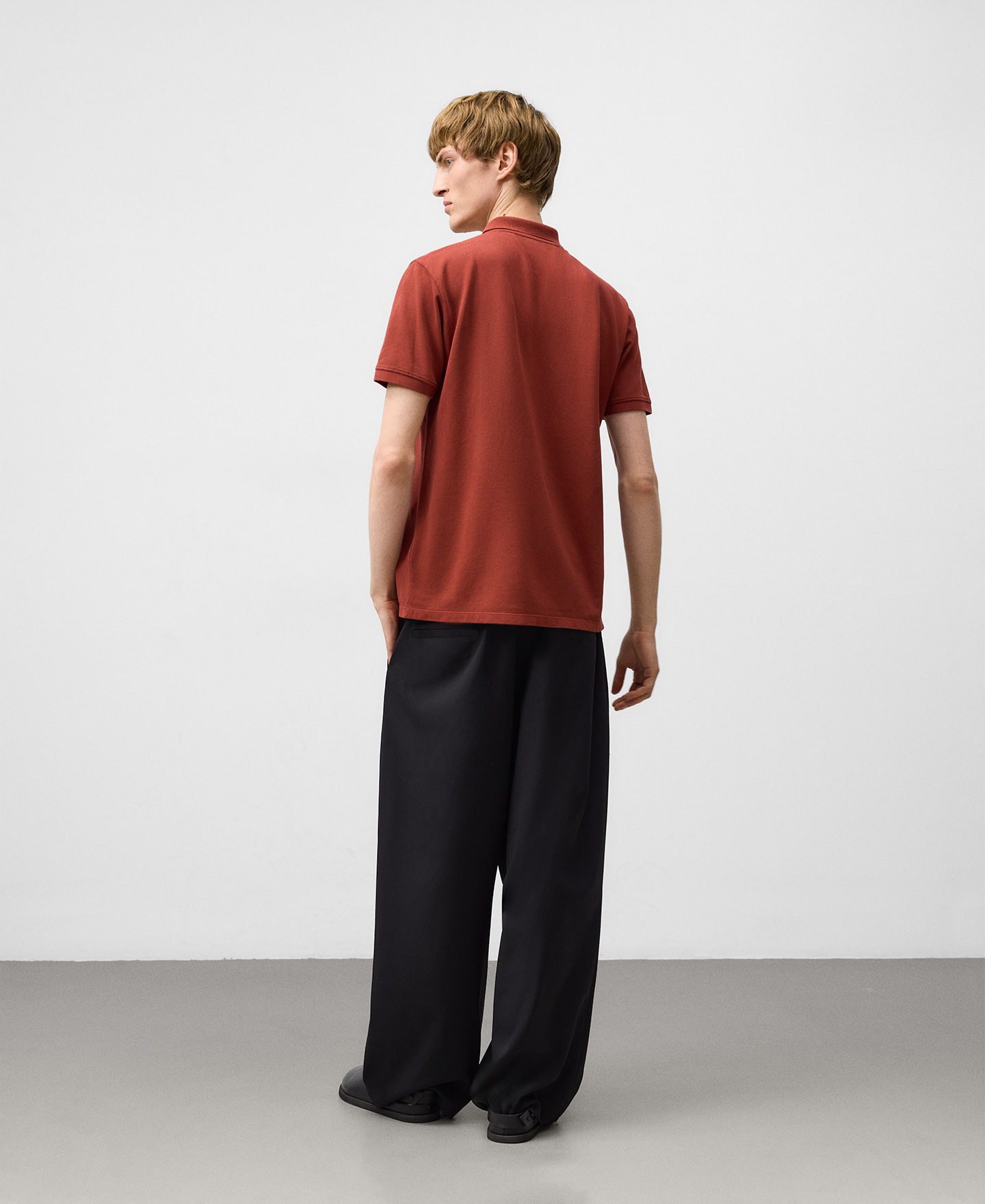 Polo piqué algodón orgánico hombre image number 2