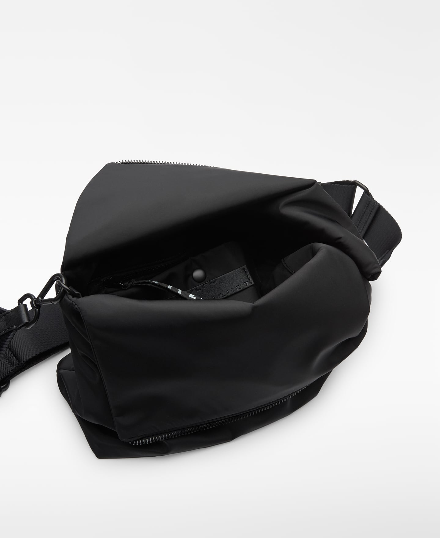 Nylon flap medium crossbody image number 2