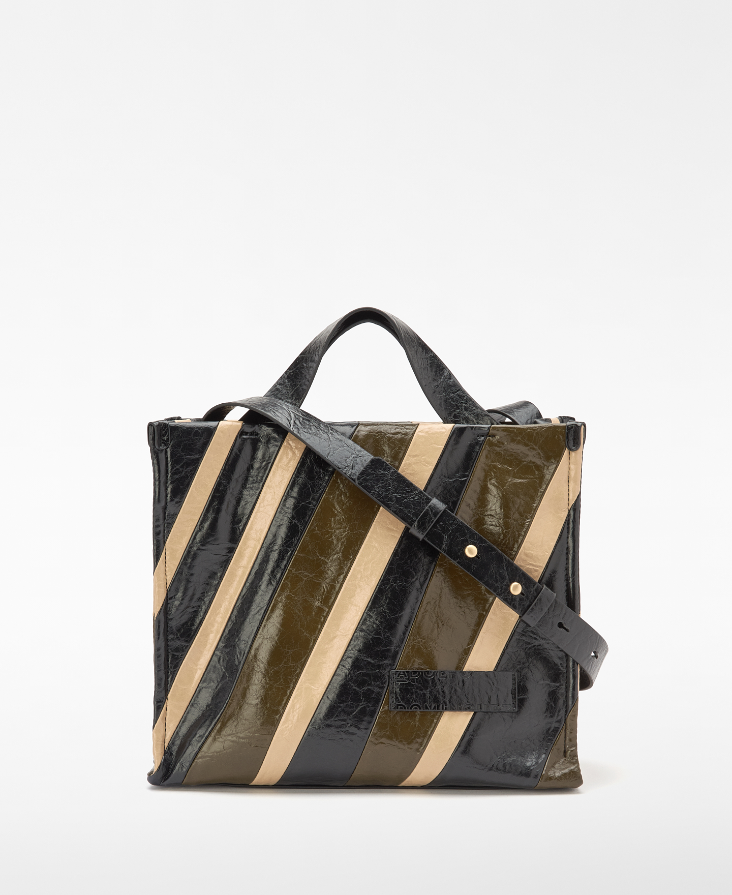 Patchwork medium shopper bag image number 0