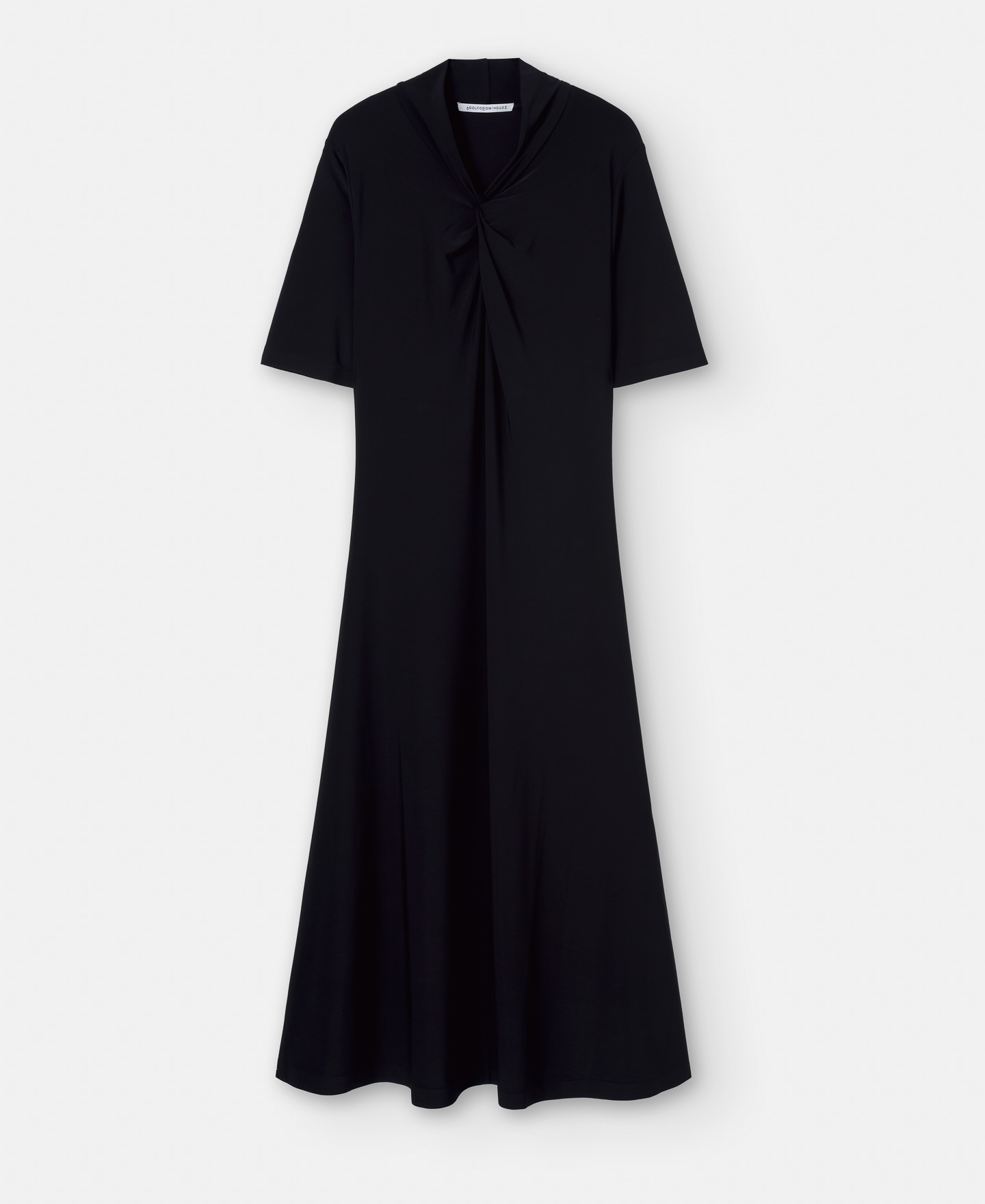 Draped midi dress image number 4