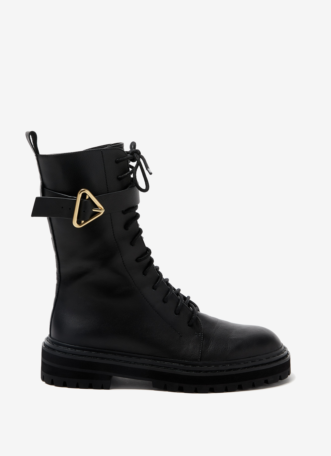 Leather combat boots image number 0